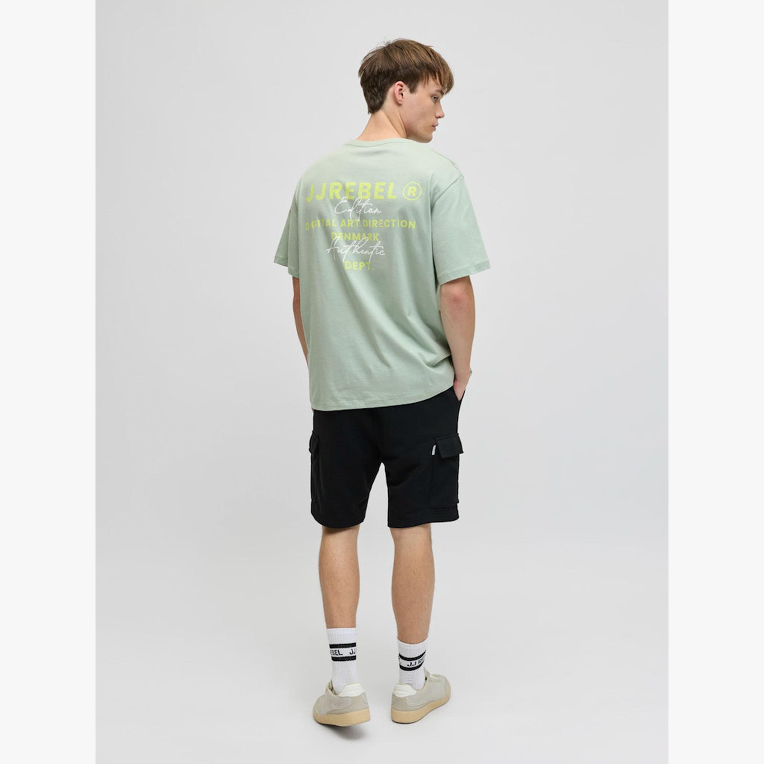 REBEL Green Cotton Crew Neck T-Shirt-men-clothing-tshirtsandpolos-tshirts-image-2
