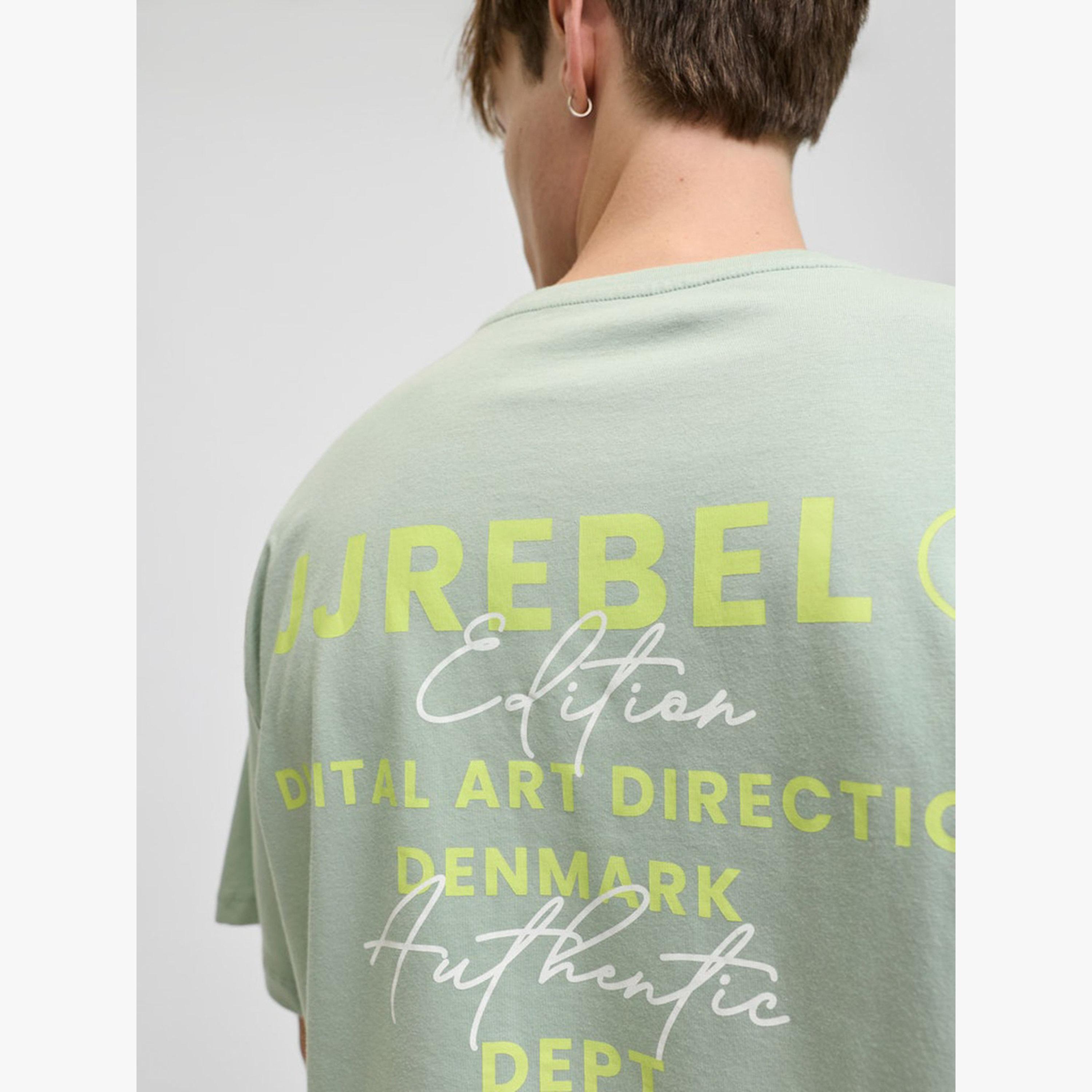 REBEL Green Cotton Crew Neck T-Shirt-men-clothing-tshirtsandpolos-tshirts-image-5