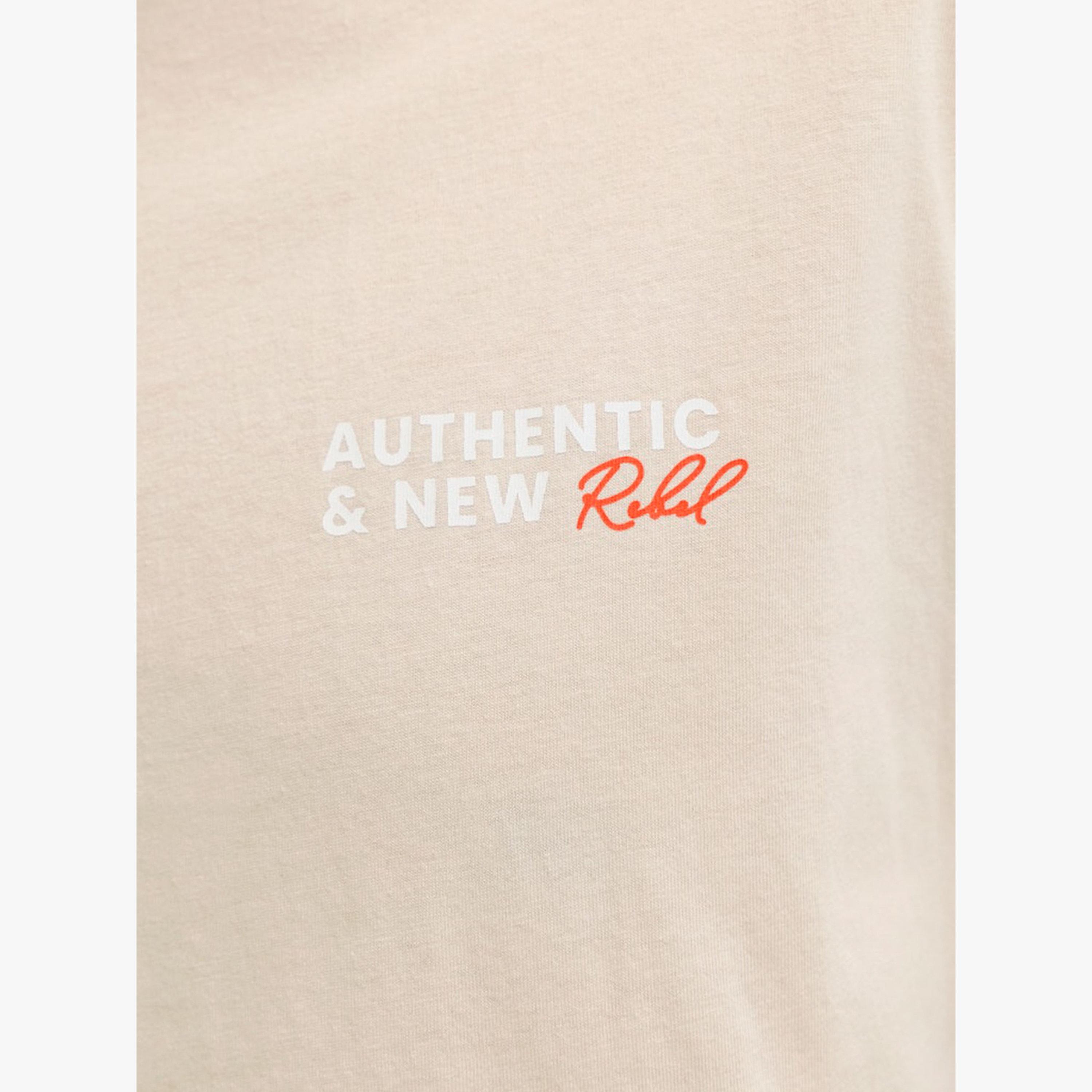 REBEL Cream Text Print Cotton T-Shirt-men-clothing-tshirtsandpolos-tshirts-image-6