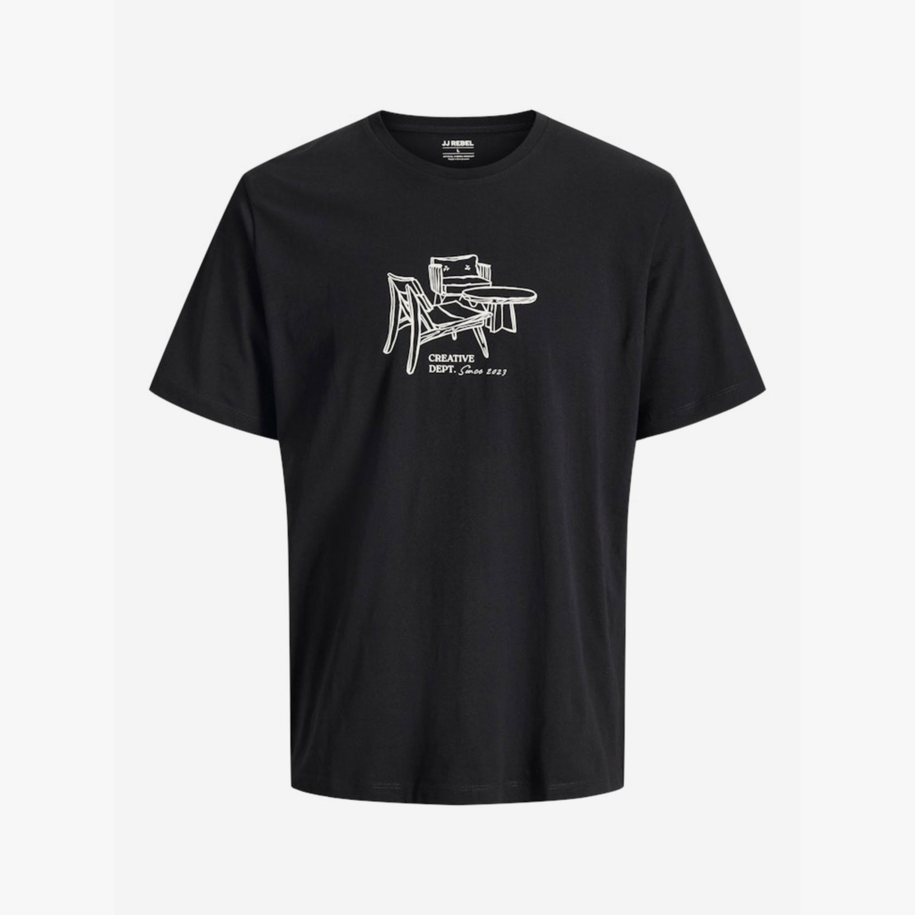 REBEL Black Graphic Print Casual T-Shirt-men-clothing-tshirtsandpolos-tshirts-image-4
