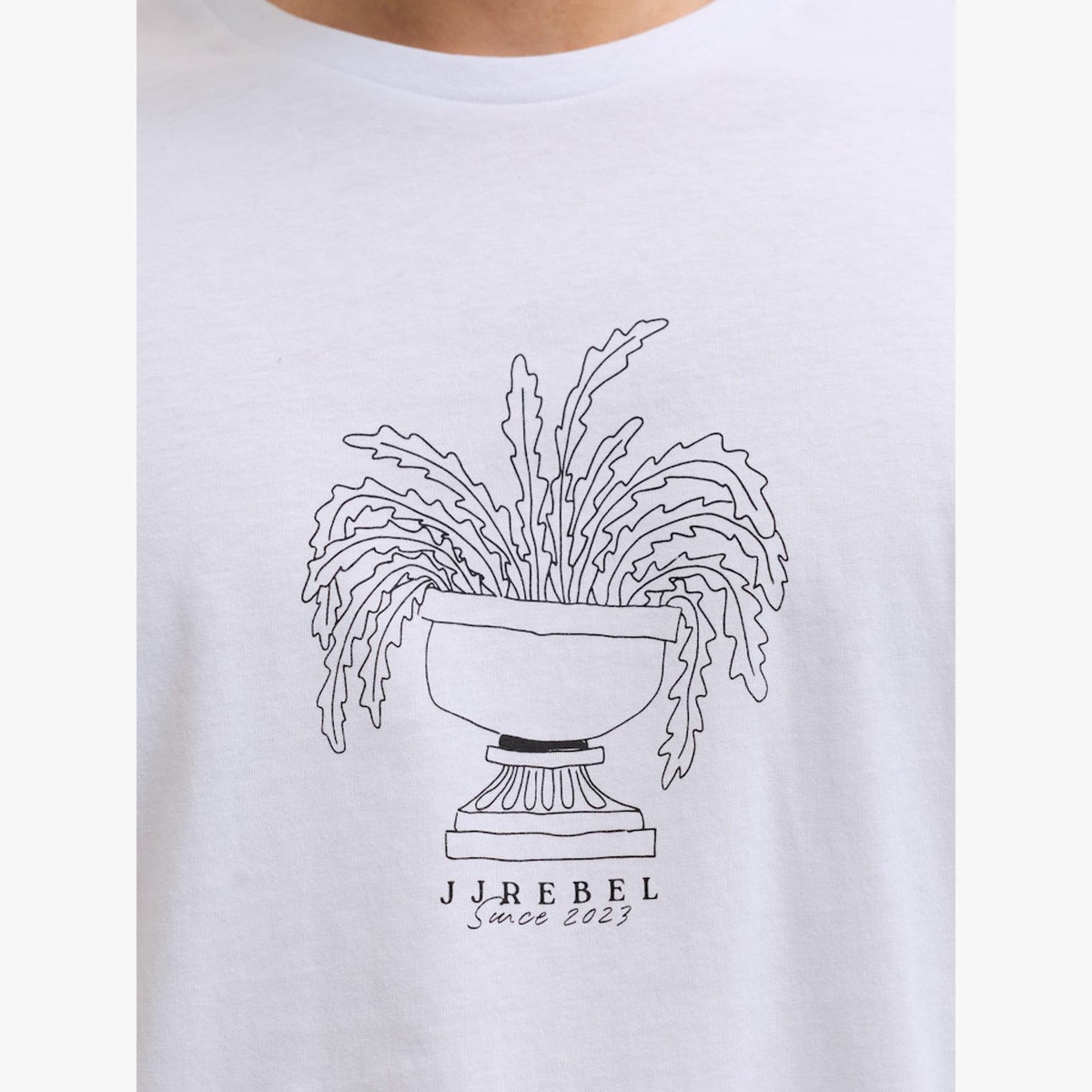 REBEL White Printed Cotton T-Shirt-men-clothing-tshirtsandpolos-tshirts-image-6
