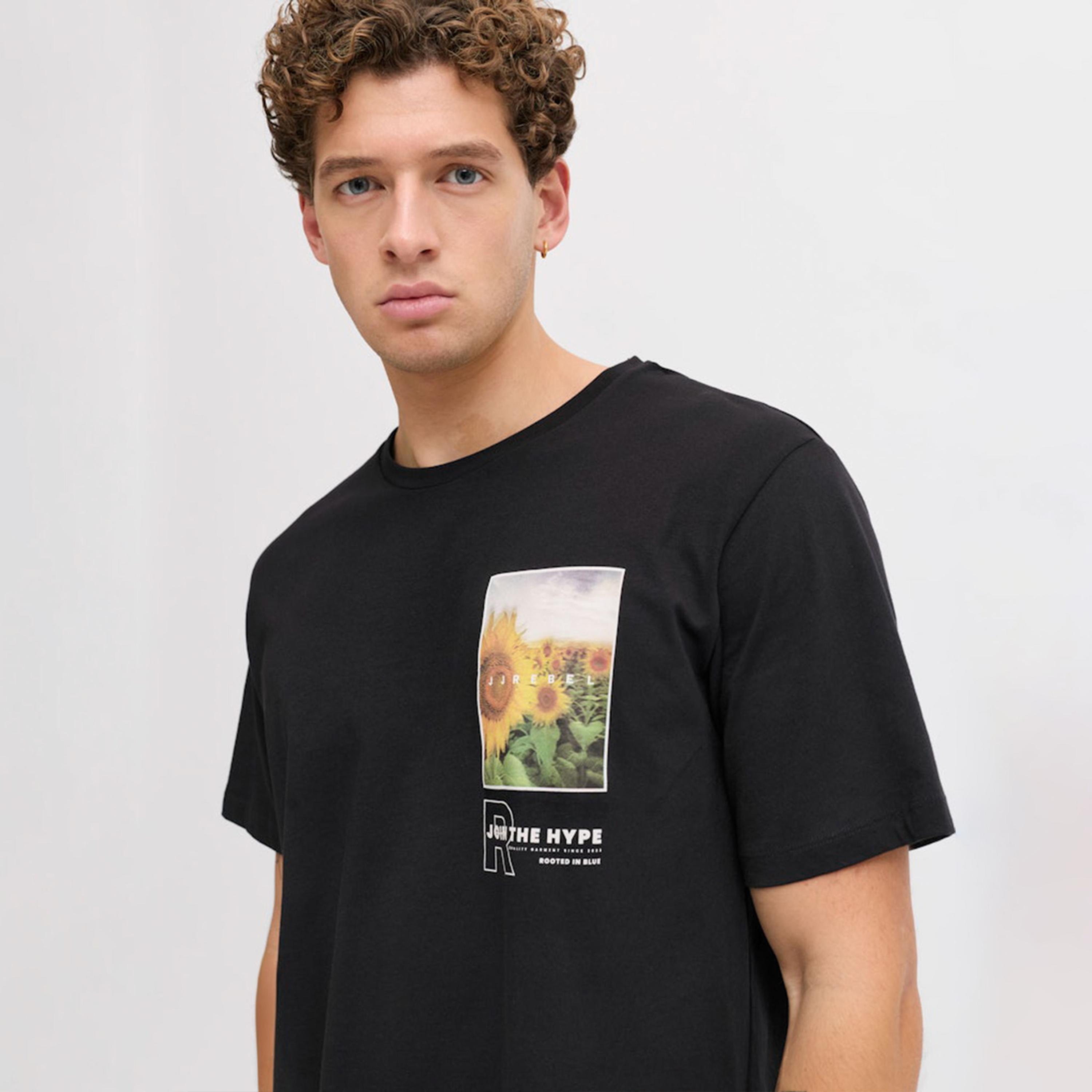 تيشيرت قطن بطبعة زهور الشمس-men-clothing-tshirtsandpolos-tshirts-image-5