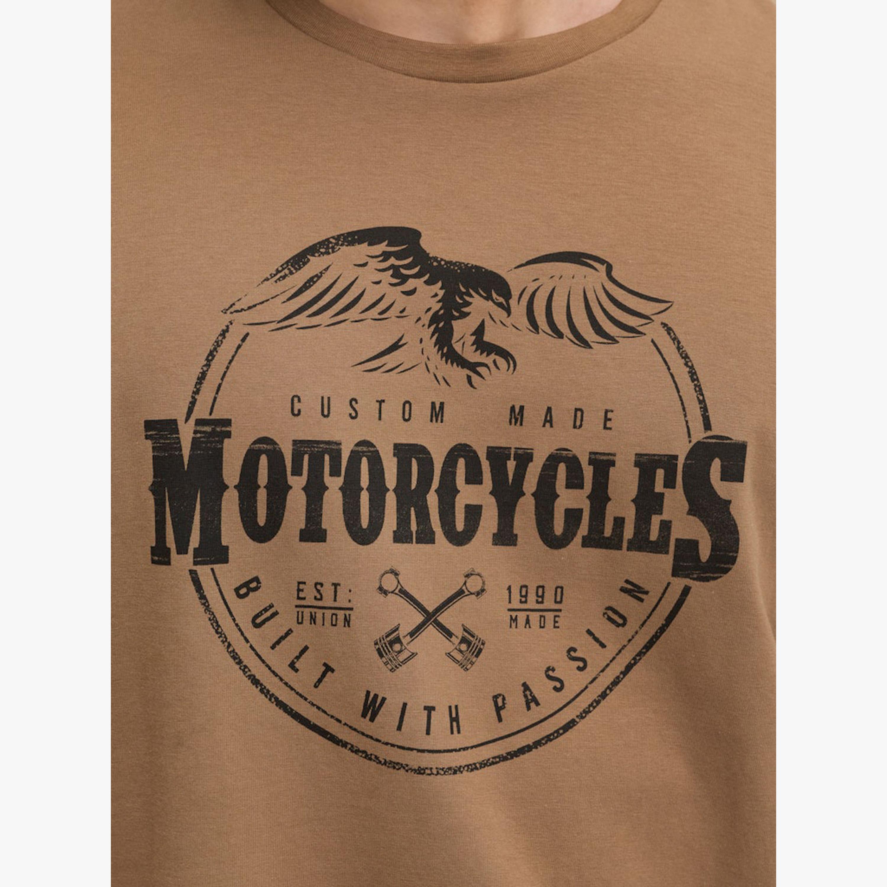 REBEL Brown Round Neck Cotton T-Shirt-men-clothing-tshirtsandpolos-tshirts-image-6