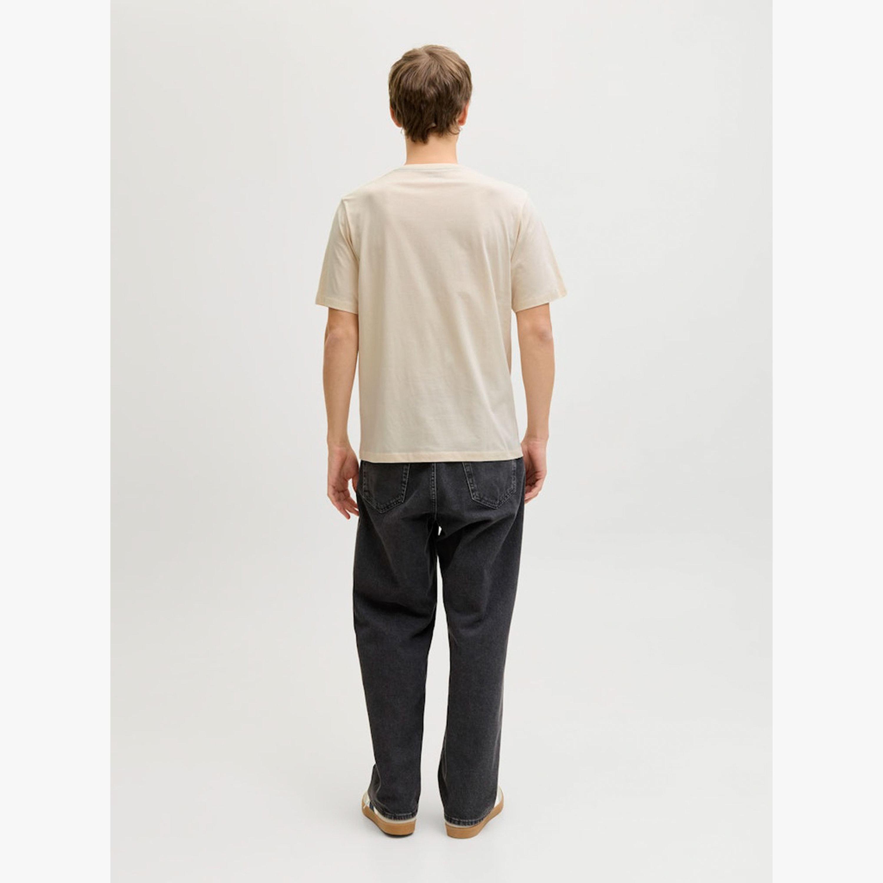 REBEL Beige Cafe Racer Graphic Cotton T-Shirt-men-clothing-tshirtsandpolos-tshirts-image-3