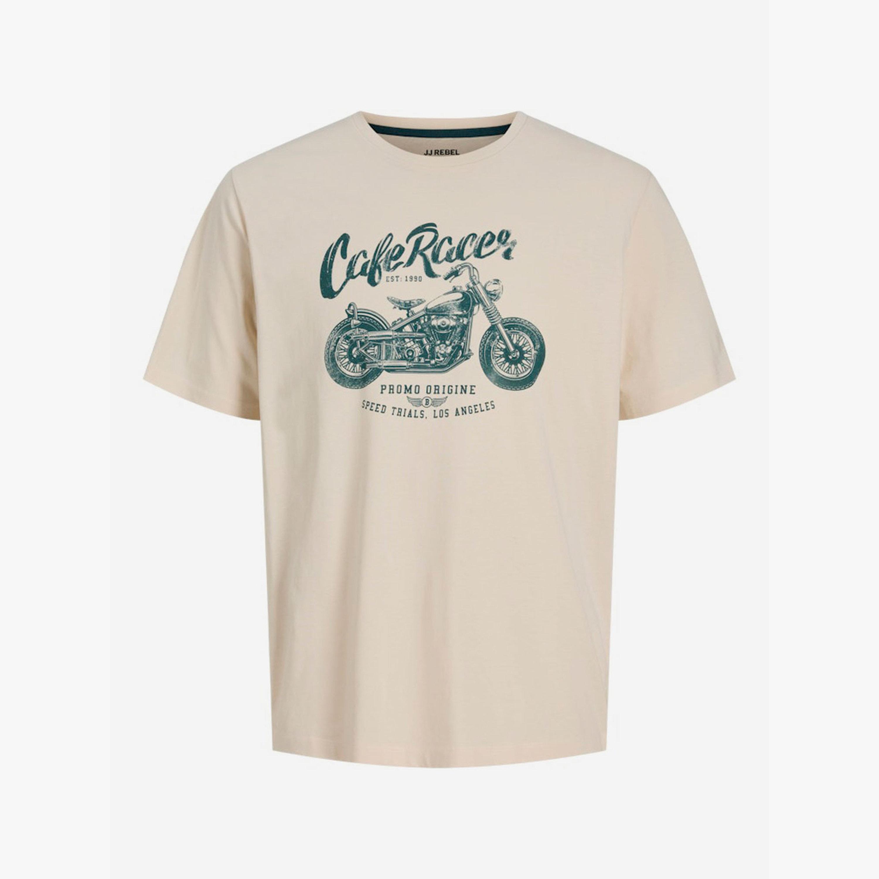 REBEL Beige Cafe Racer Graphic Cotton T-Shirt-men-clothing-tshirtsandpolos-tshirts-image-4