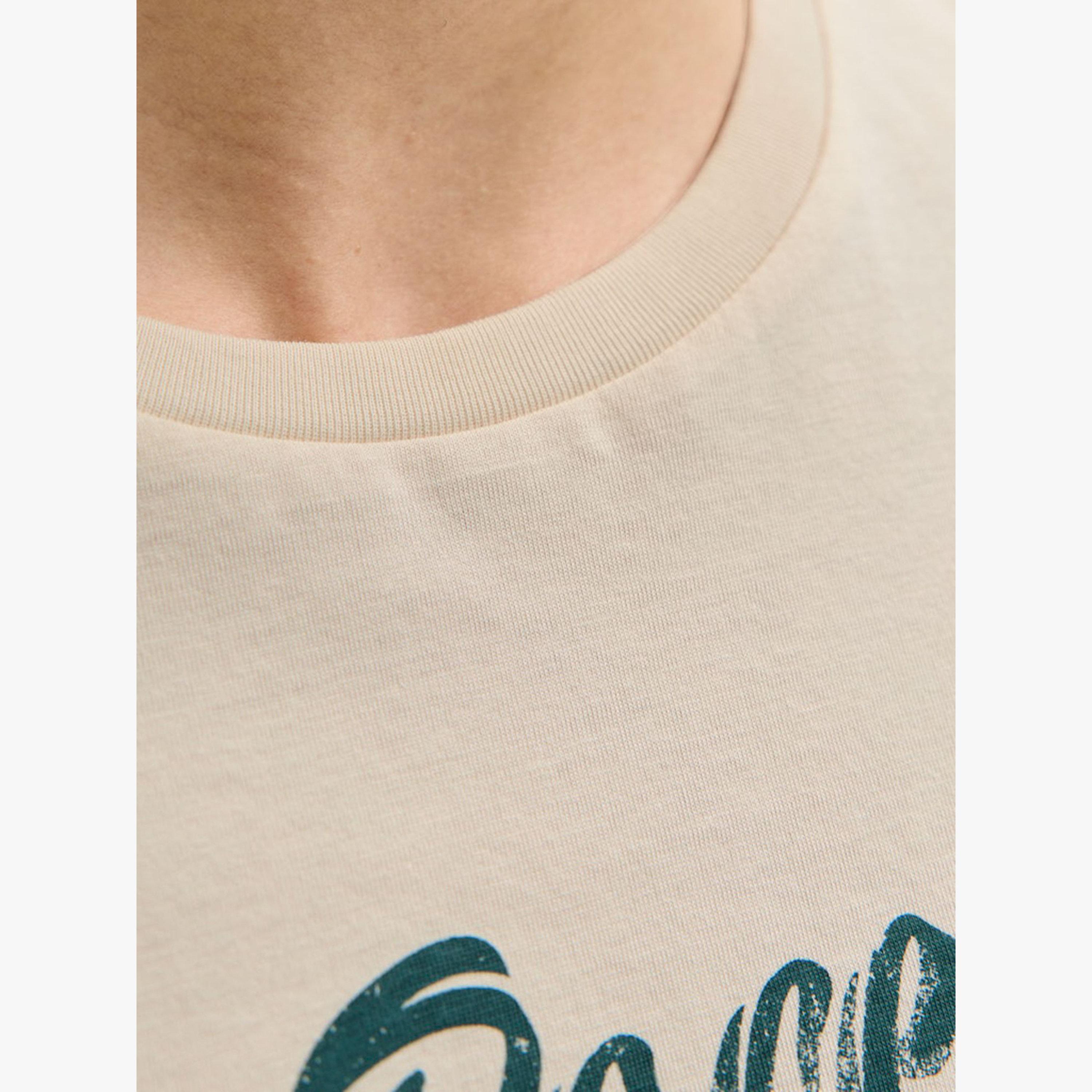تيشيرت قطن بطبعة جرافيك كافيه ريسر-men-clothing-tshirtsandpolos-tshirts-image-6