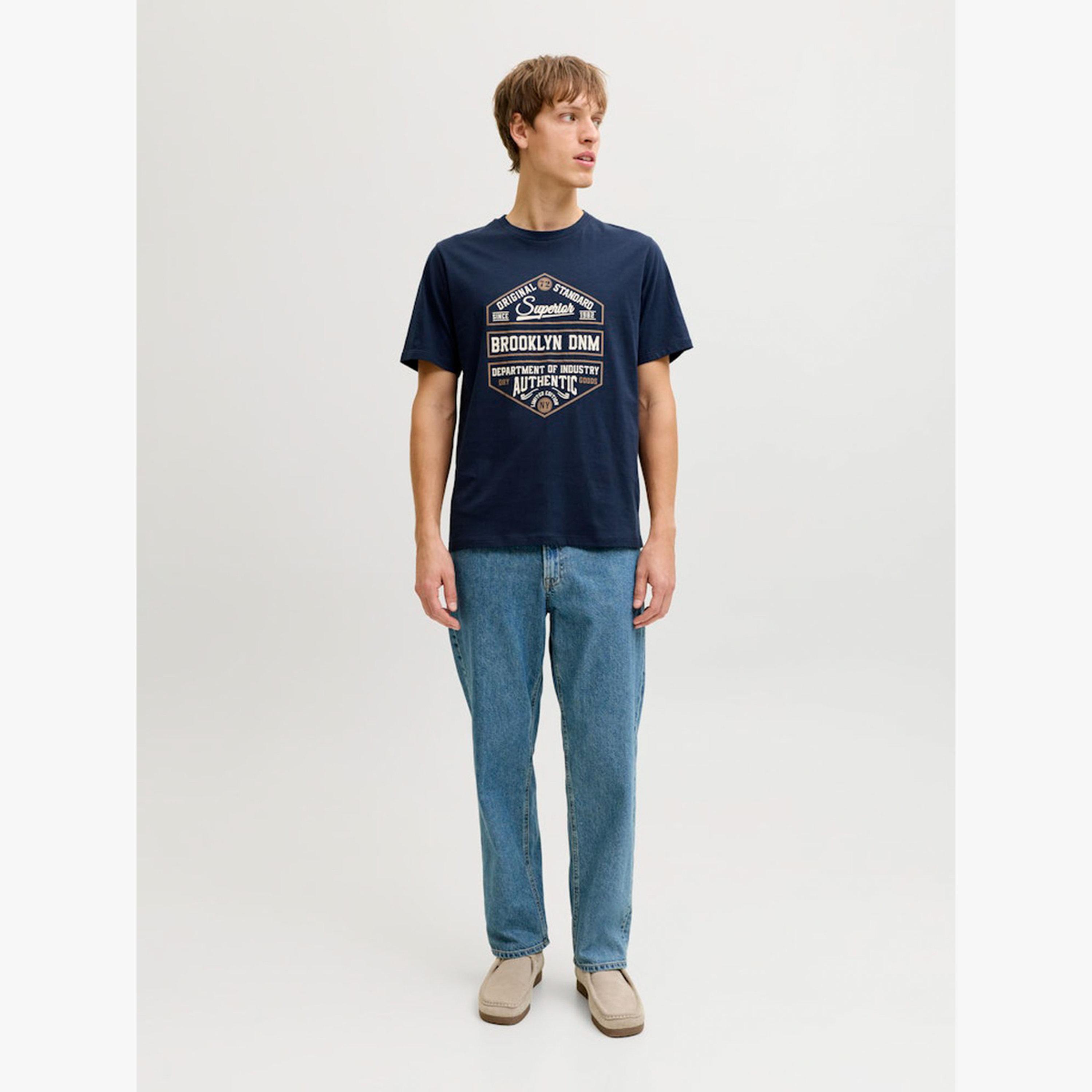 تيشيرت بطبعة كتابة-men-clothing-tshirtsandpolos-tshirts-image-2