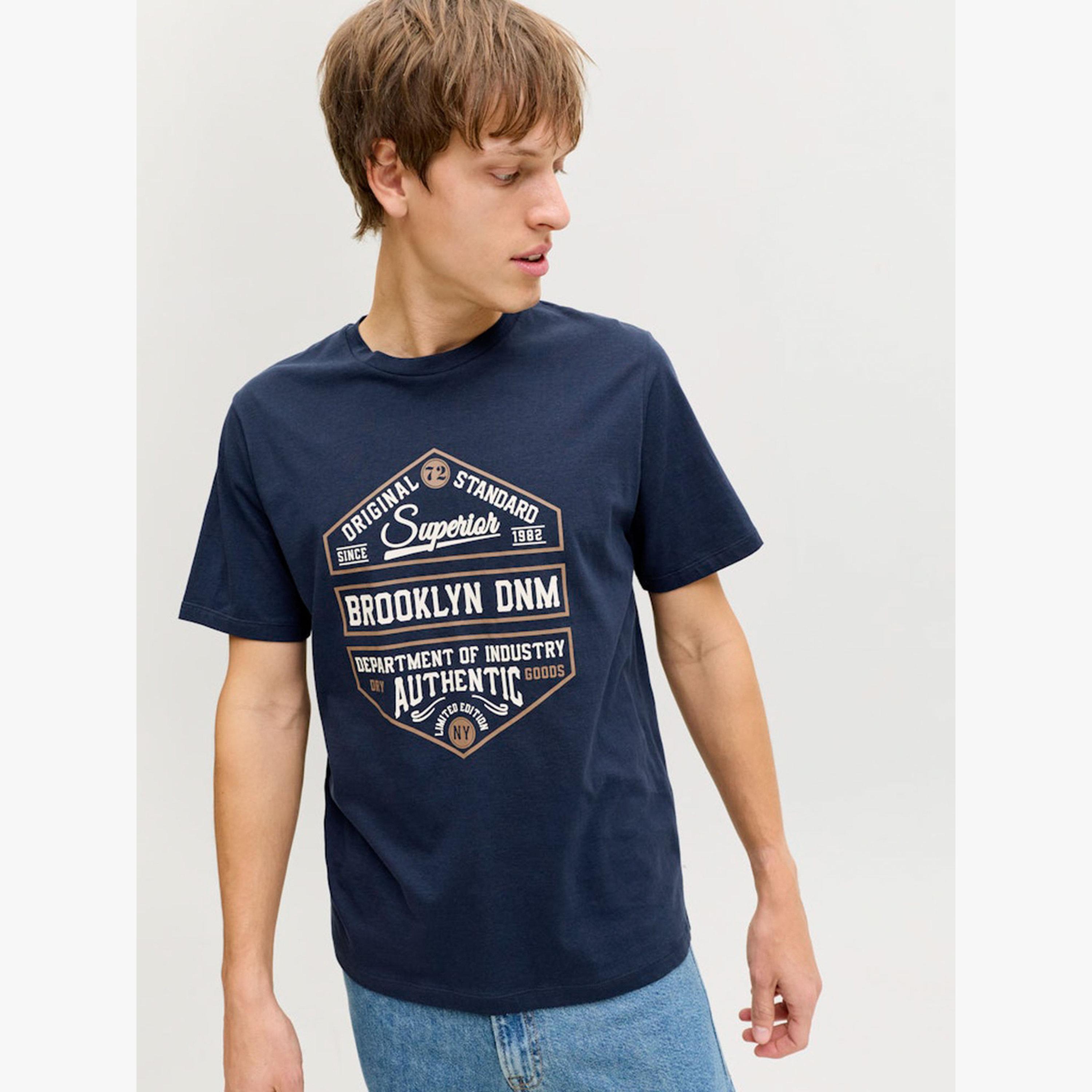 تيشيرت بطبعة كتابة-men-clothing-tshirtsandpolos-tshirts-image-5