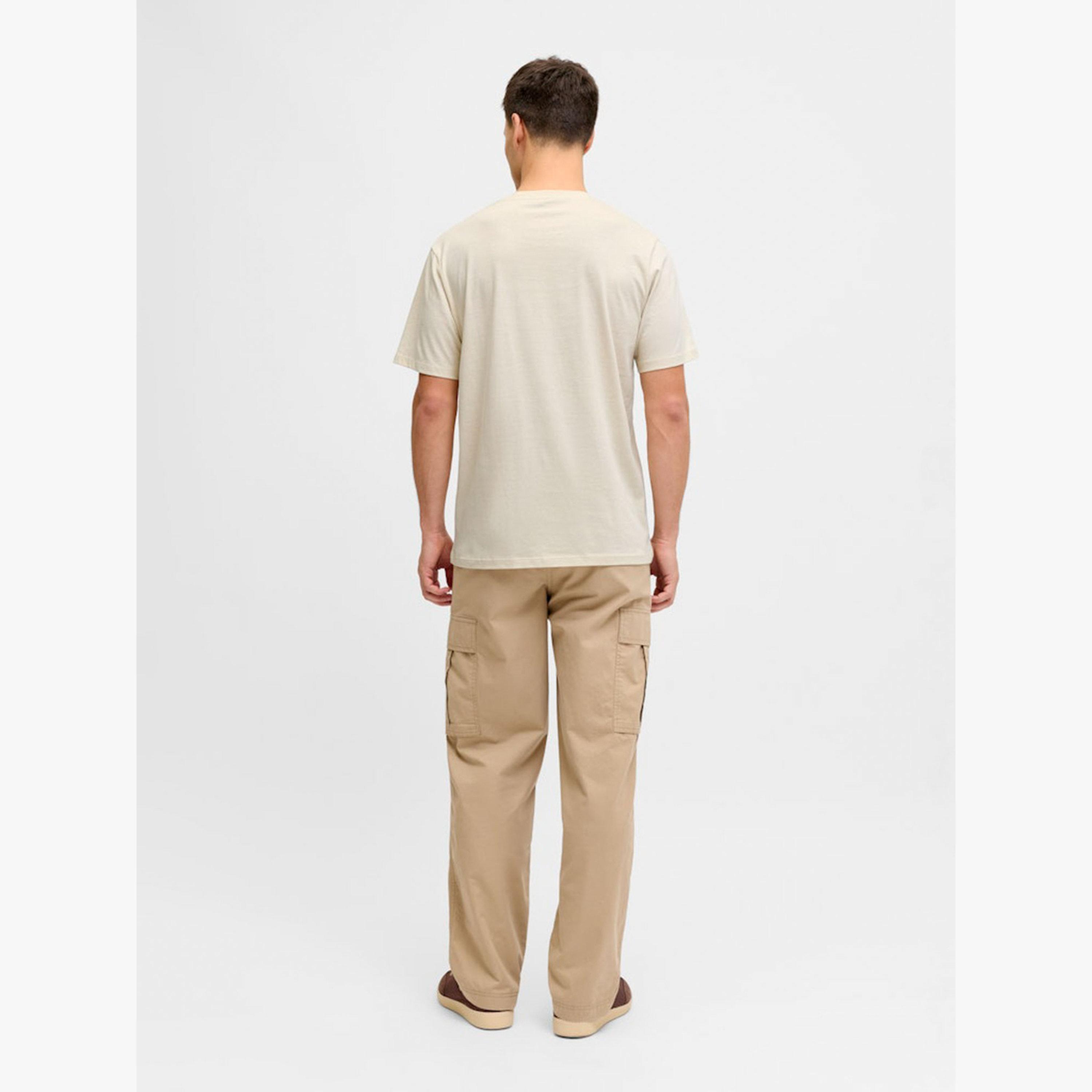 REBEL Beige Text Print T-Shirt-men-clothing-tshirtsandpolos-tshirts-image-3