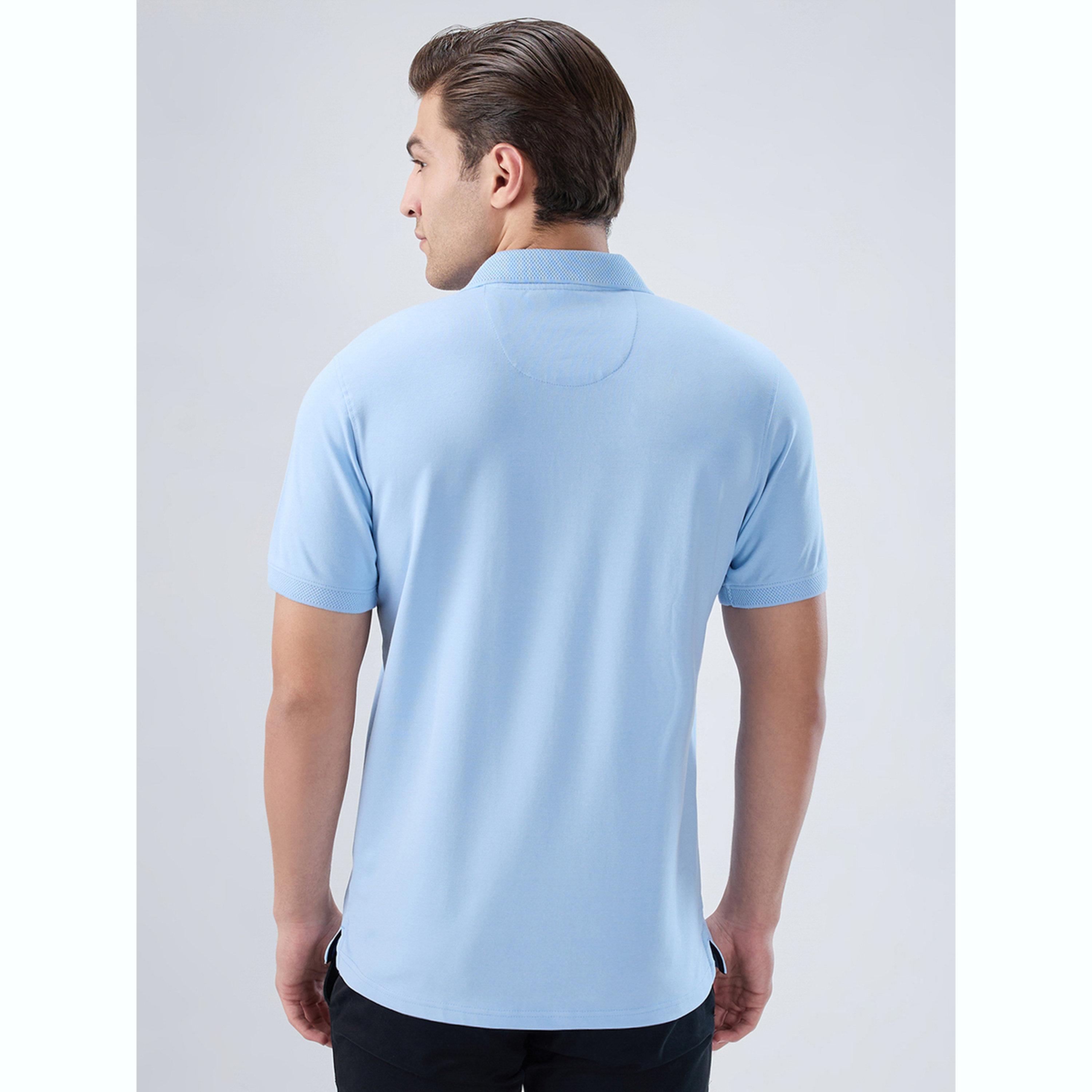 تيشيرت بولو بقصة سليم فت سادة-men-clothing-tshirtsandpolos-polos-image-4