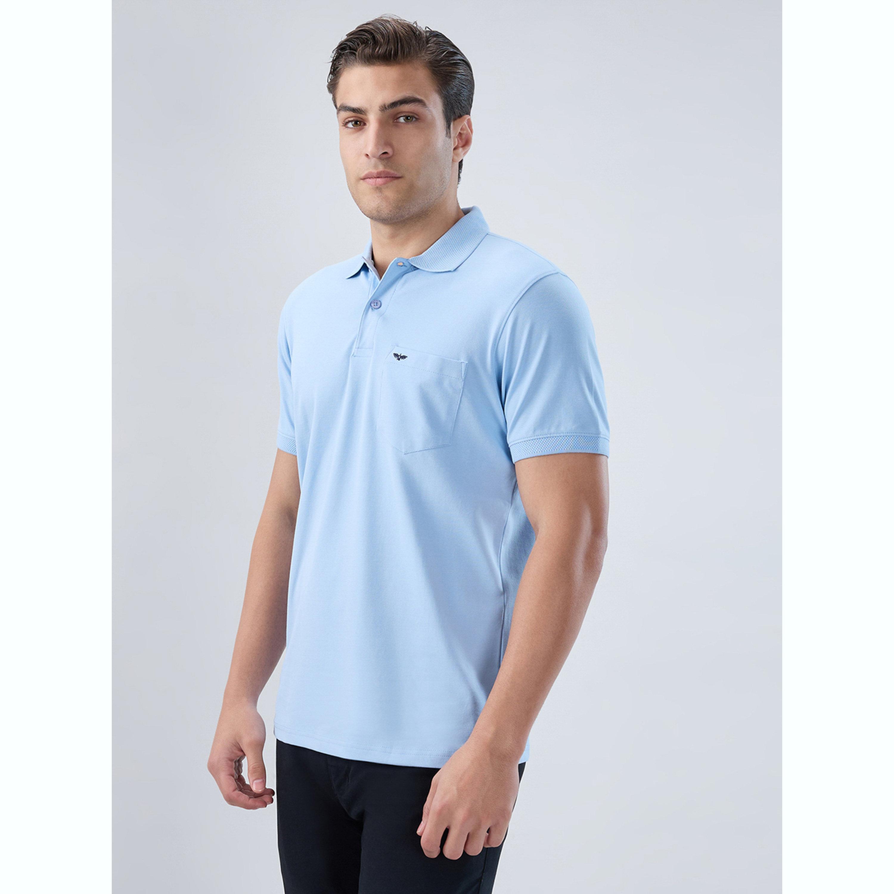 تيشيرت بولو بقصة سليم فت سادة-men-clothing-tshirtsandpolos-polos-image-5