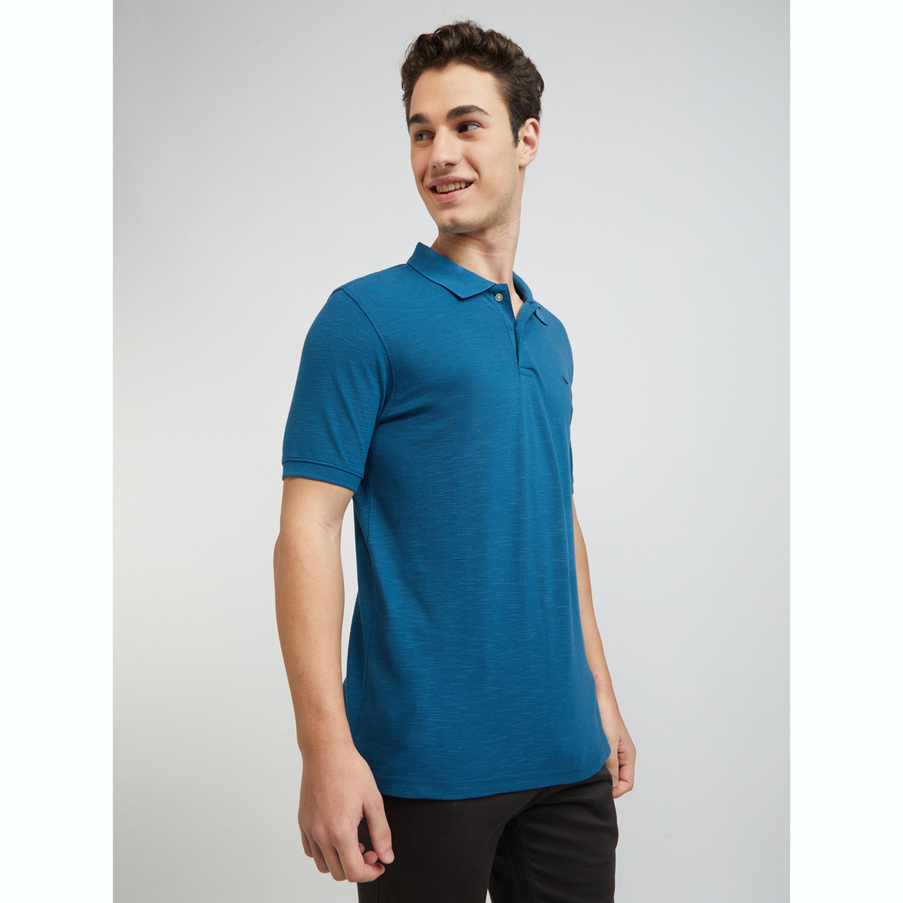 تيشيرت بولو بقصة سليم فت سادة-men-clothing-tshirtsandpolos-polos-image-5