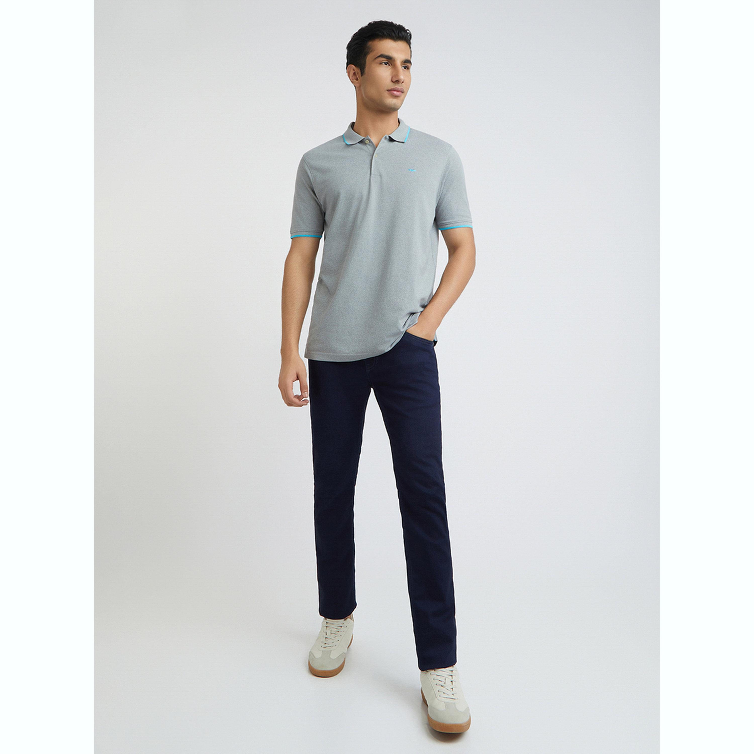 تيشيرت بولو بقصة سليم فت وتفاصيل ملونة-men-clothing-tshirtsandpolos-polos-image-2
