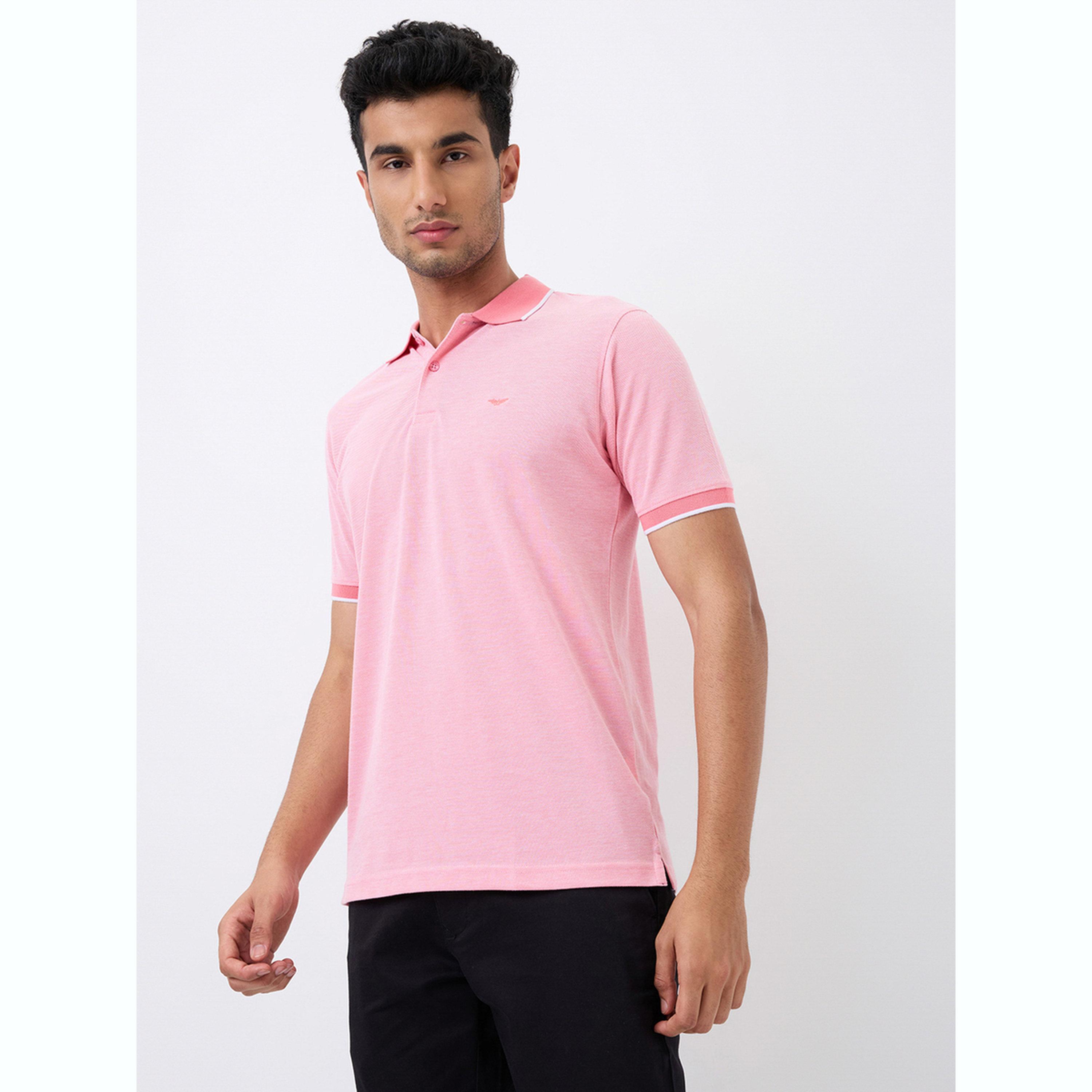 تيشيرت بولو بقصة سليم فت وتفاصيل ملونة-men-clothing-tshirtsandpolos-polos-image-5