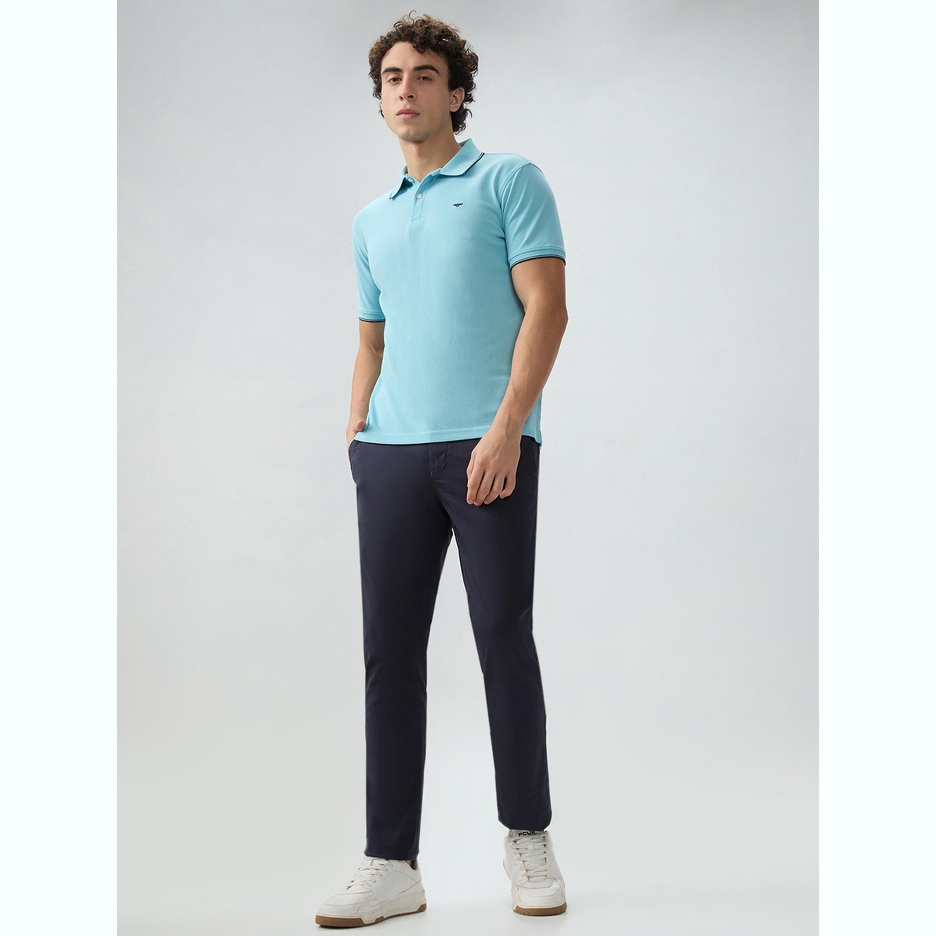 تيشيرت بولو بقصة سليم فت وتفاصيل ملونة-men-clothing-tshirtsandpolos-polos-image-2