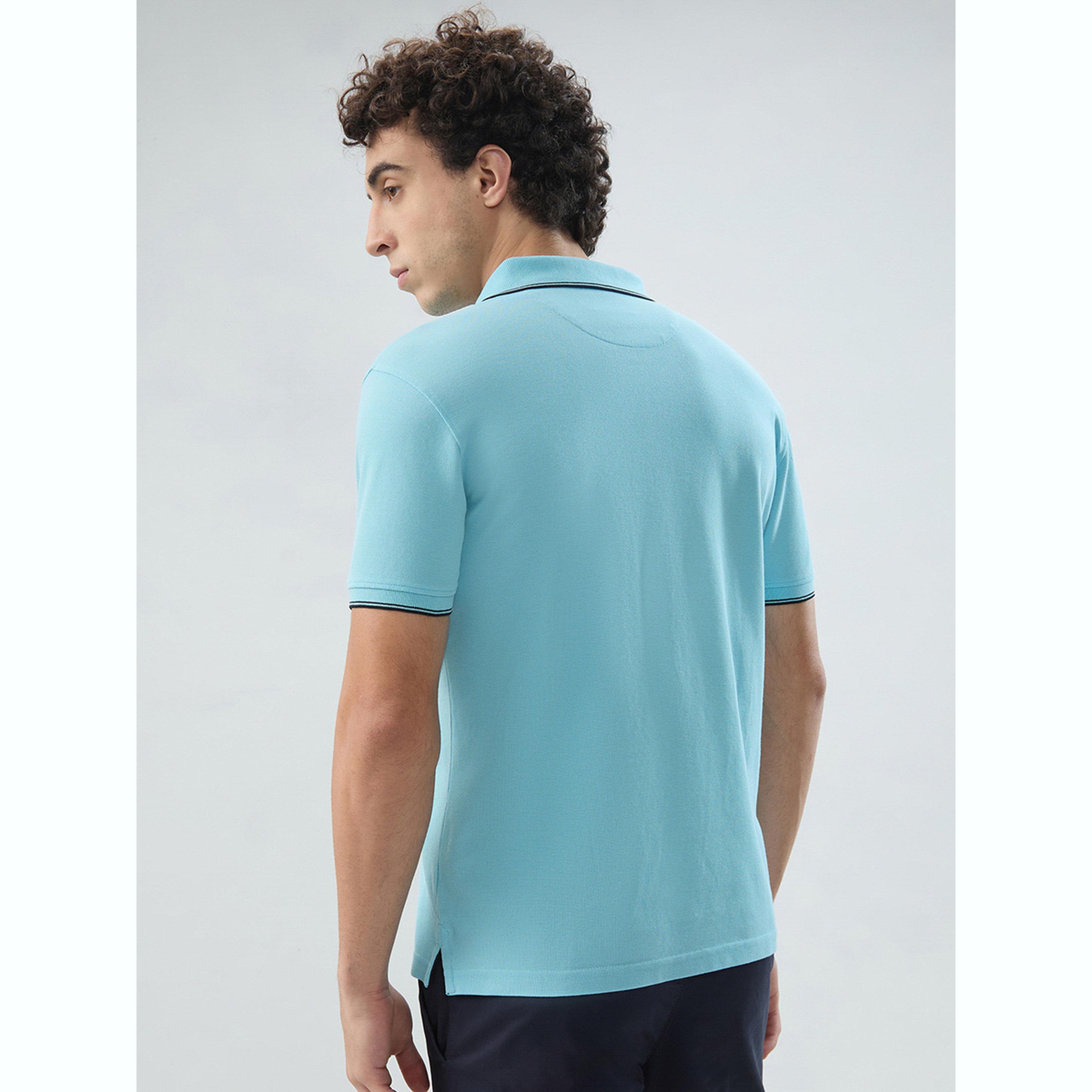 تيشيرت بولو بقصة سليم فت وتفاصيل ملونة-men-clothing-tshirtsandpolos-polos-image-4