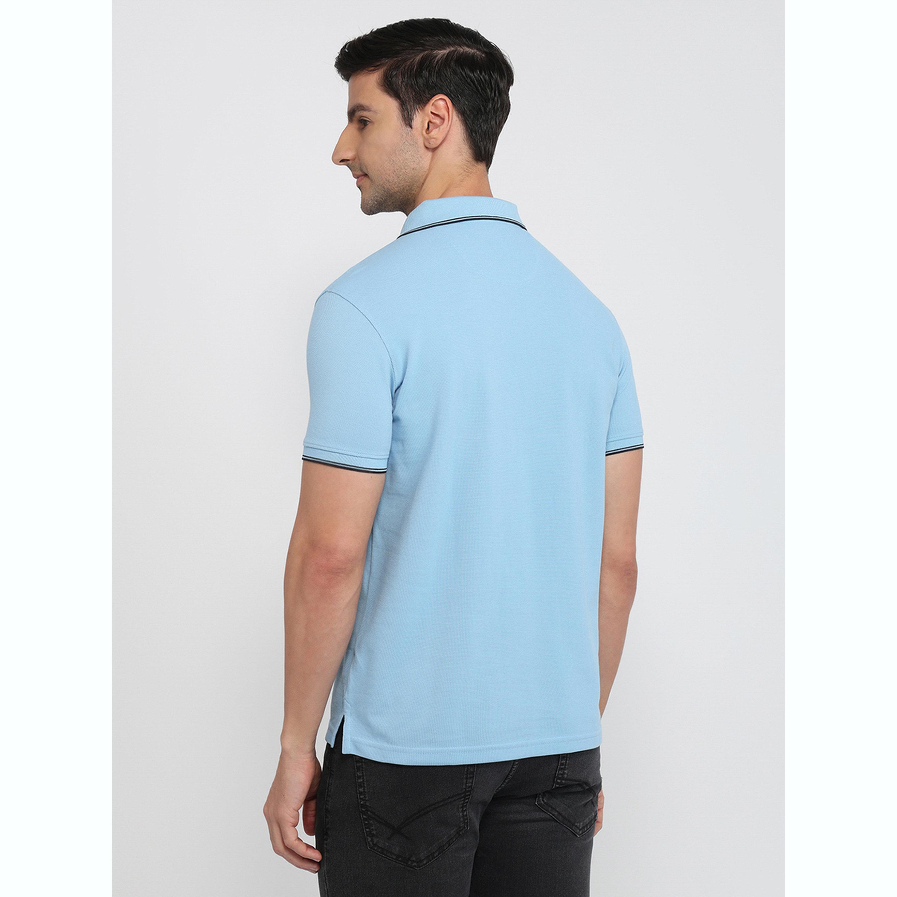 تيشيرت بولو بقصة سليم فت وتفاصيل ملونة-men-clothing-tshirtsandpolos-polos-image-4
