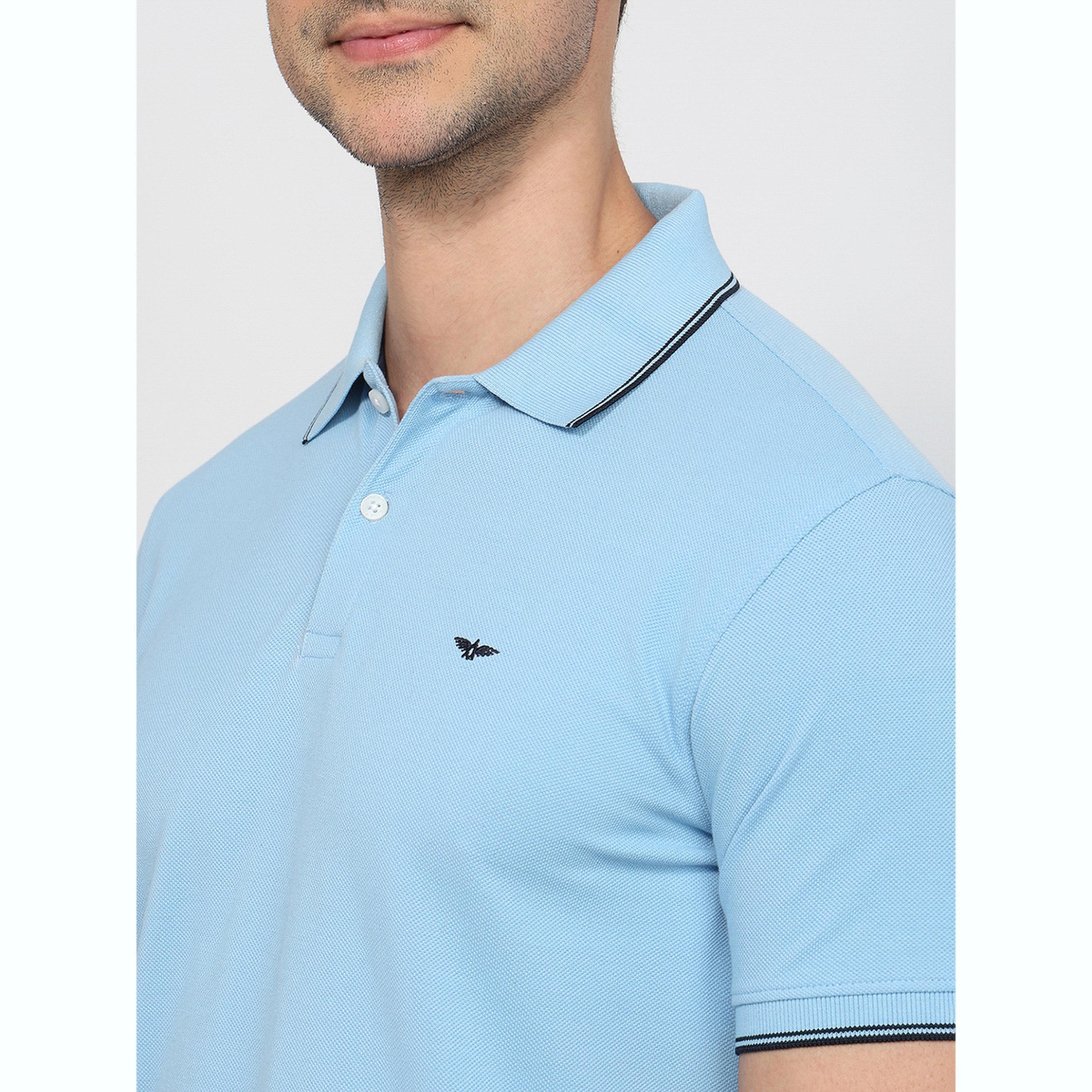 تيشيرت بولو بقصة سليم فت وتفاصيل ملونة-men-clothing-tshirtsandpolos-polos-image-6