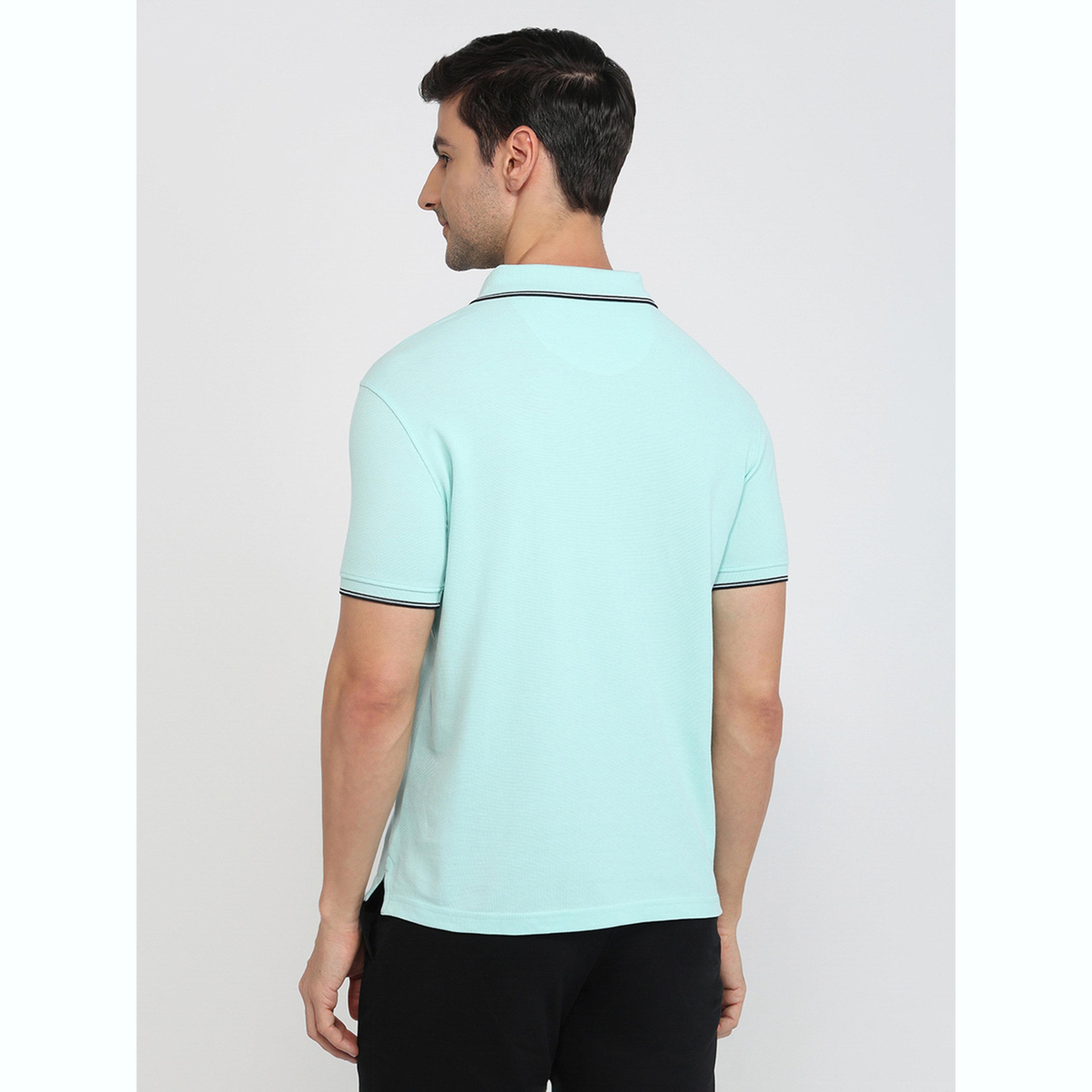 تيشيرت بولو بقصة سليم فت وتفاصيل ملونة-men-clothing-tshirtsandpolos-polos-image-4