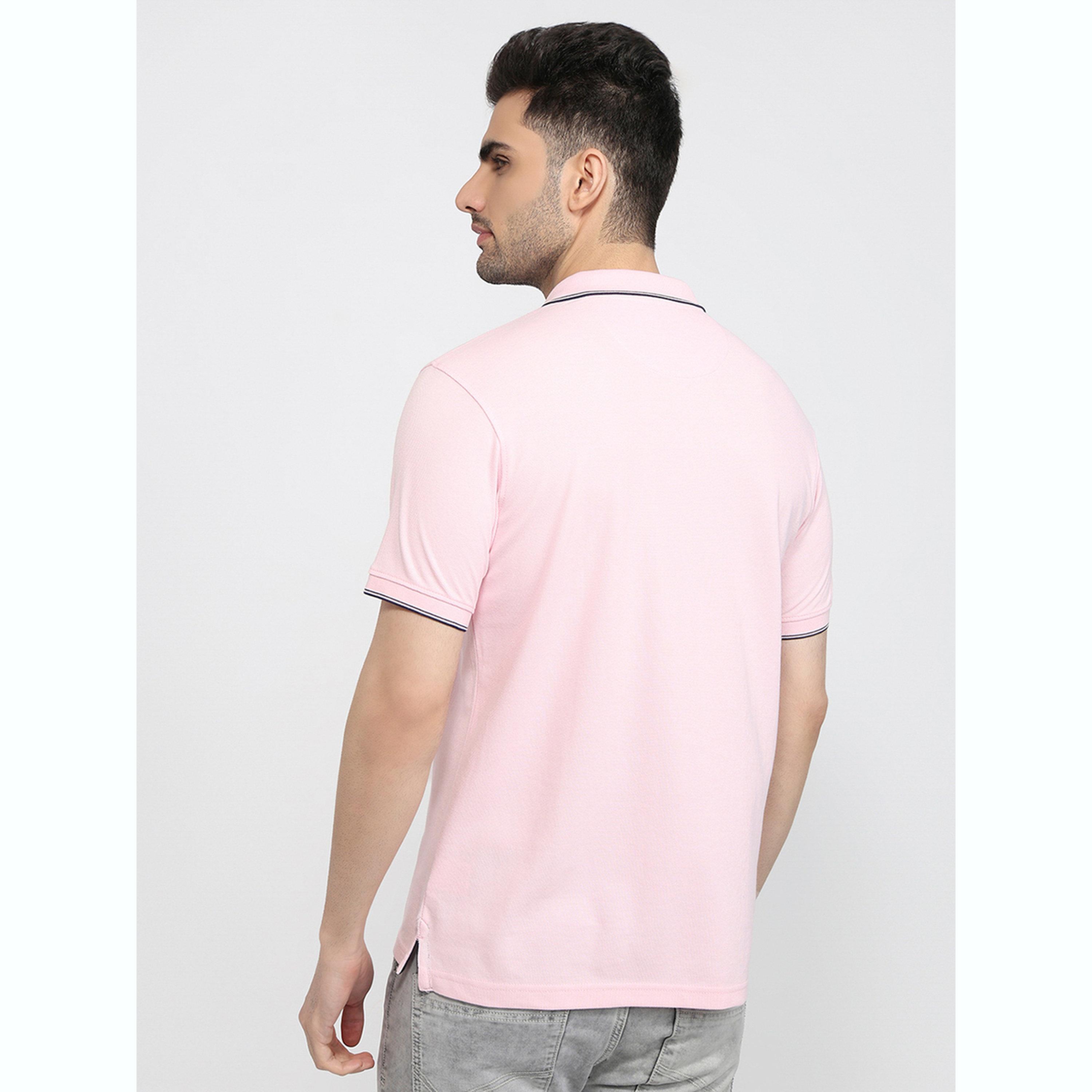 تيشيرت بولو بقصة سليم فت وتفاصيل ملونة-men-clothing-tshirtsandpolos-polos-image-4