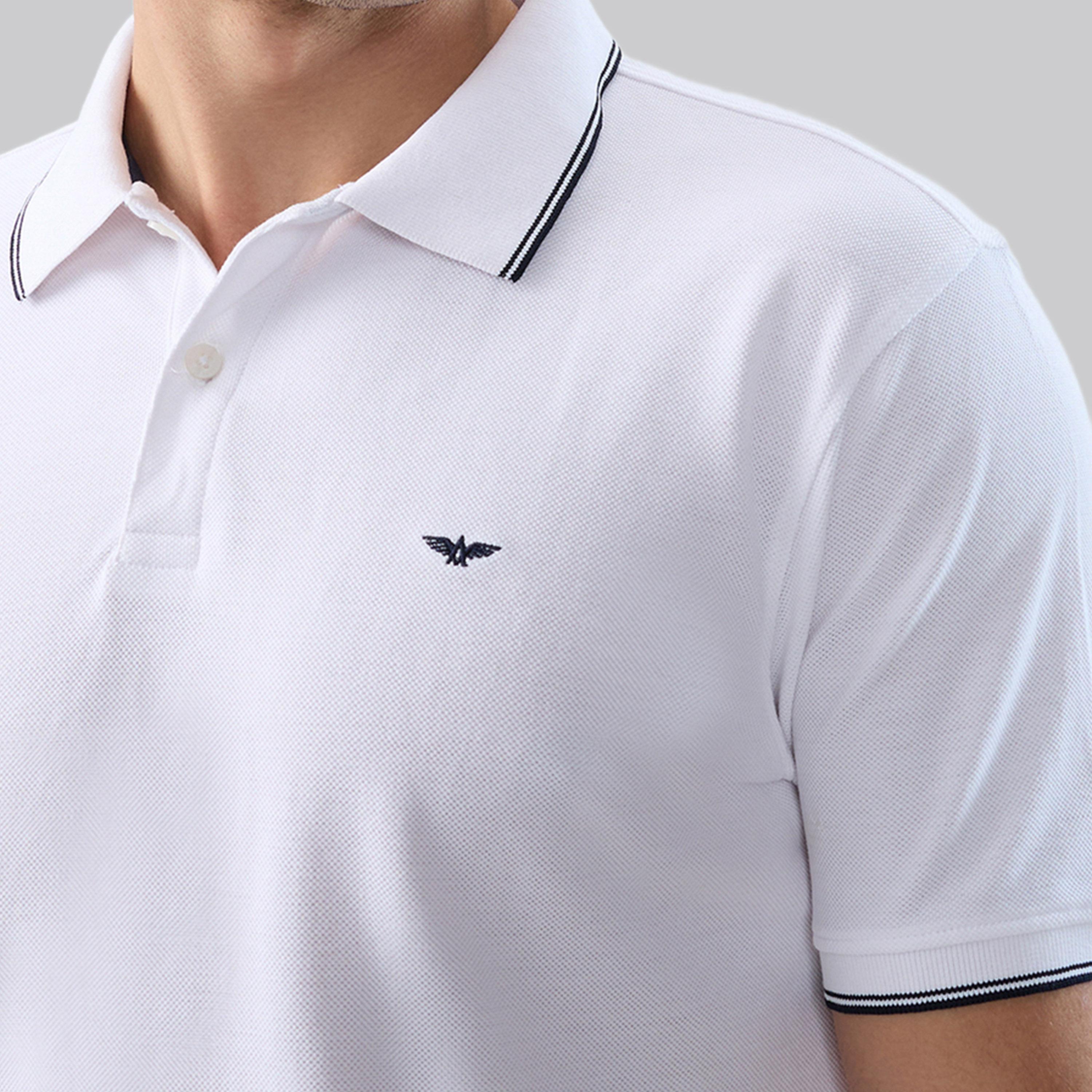 تيشيرت بولو بقصة سليم فت وتفاصيل ملونة-men-clothing-tshirtsandpolos-polos-image-6