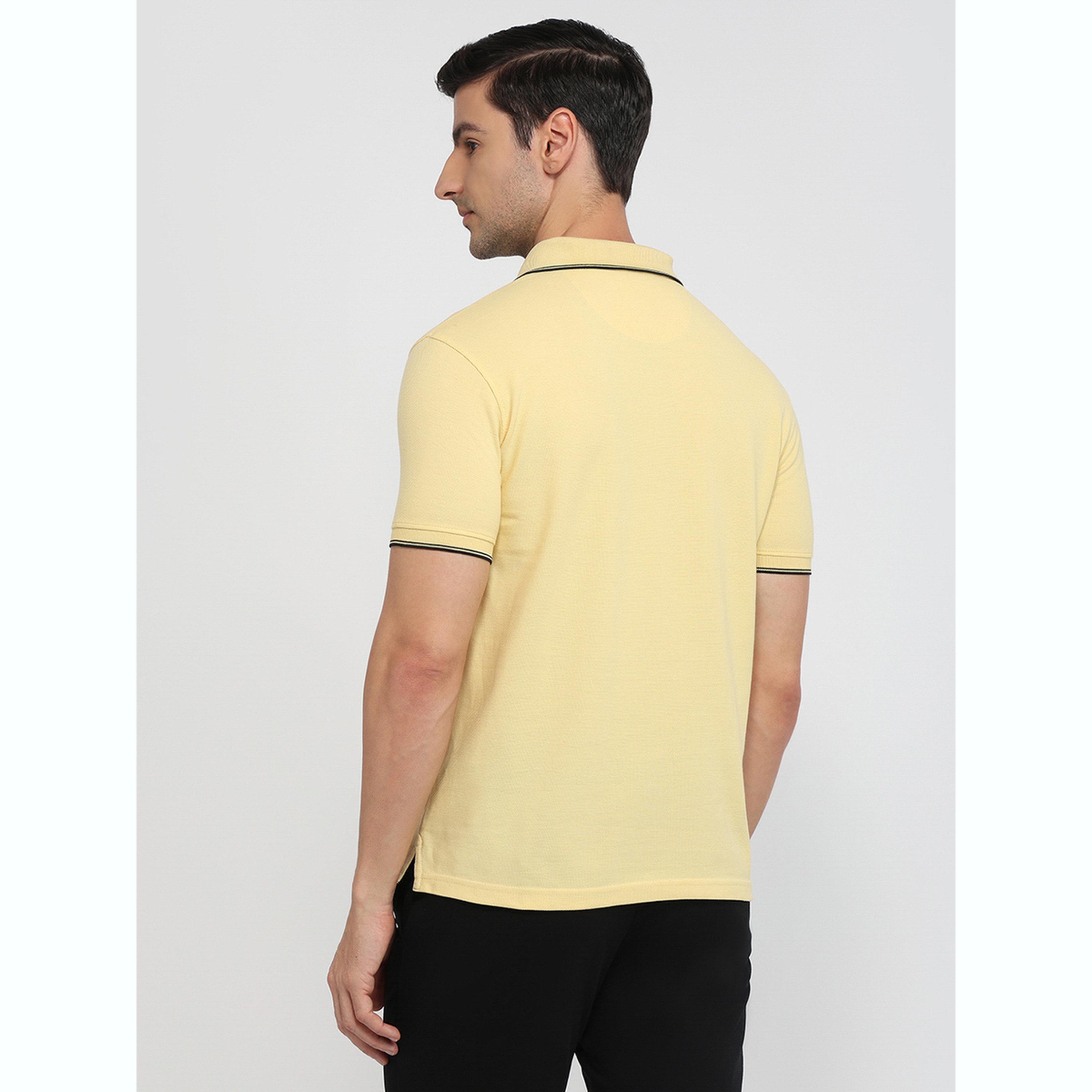 تيشيرت بولو بقصة سليم فت وتفاصيل ملونة-men-clothing-tshirtsandpolos-polos-image-4