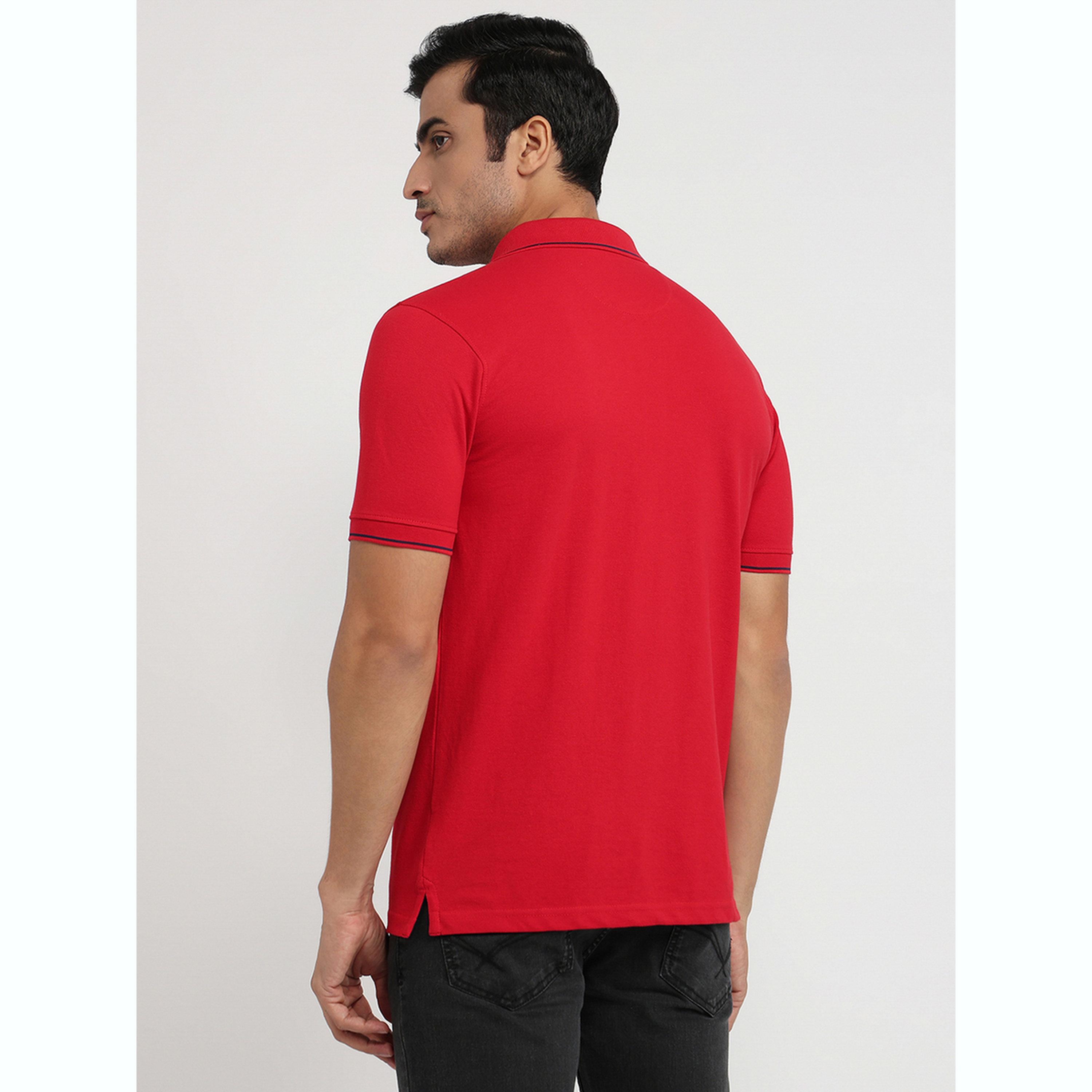 تيشيرت بولو بقصة سليم فت وتفاصيل ملونة-men-clothing-tshirtsandpolos-polos-image-4