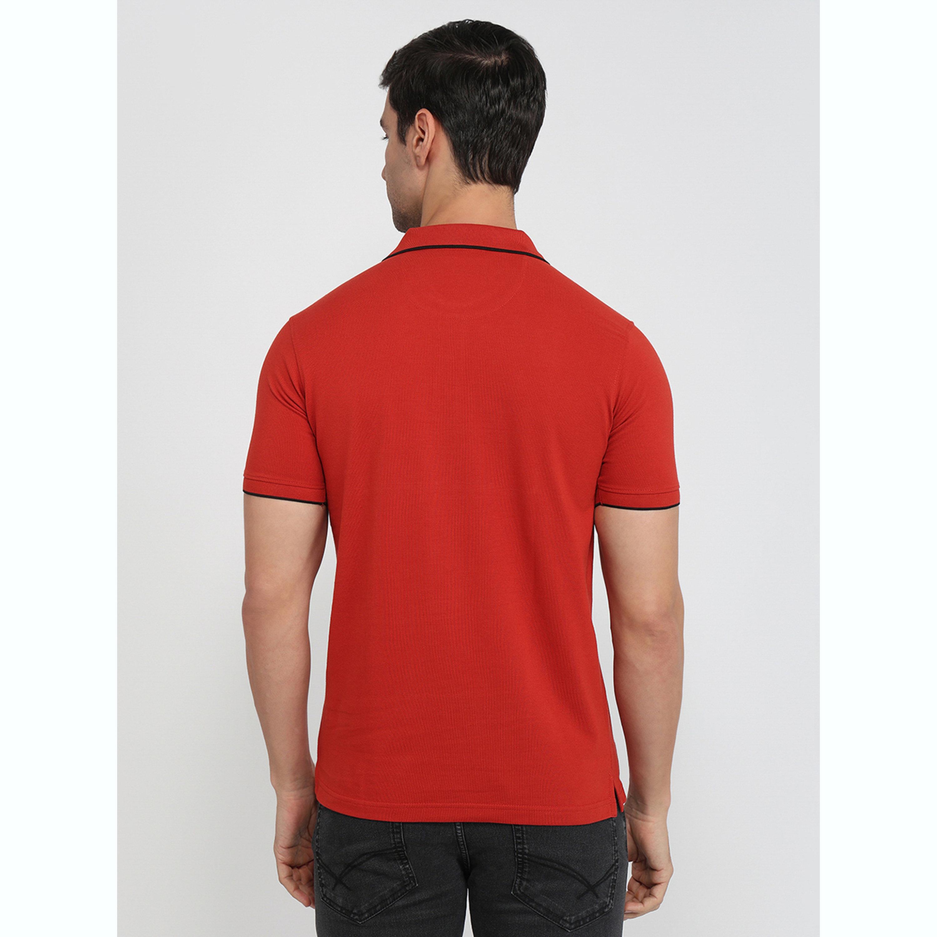 تيشيرت بولو بقصة سليم فت وتفاصيل ملونة-men-clothing-tshirtsandpolos-polos-image-4