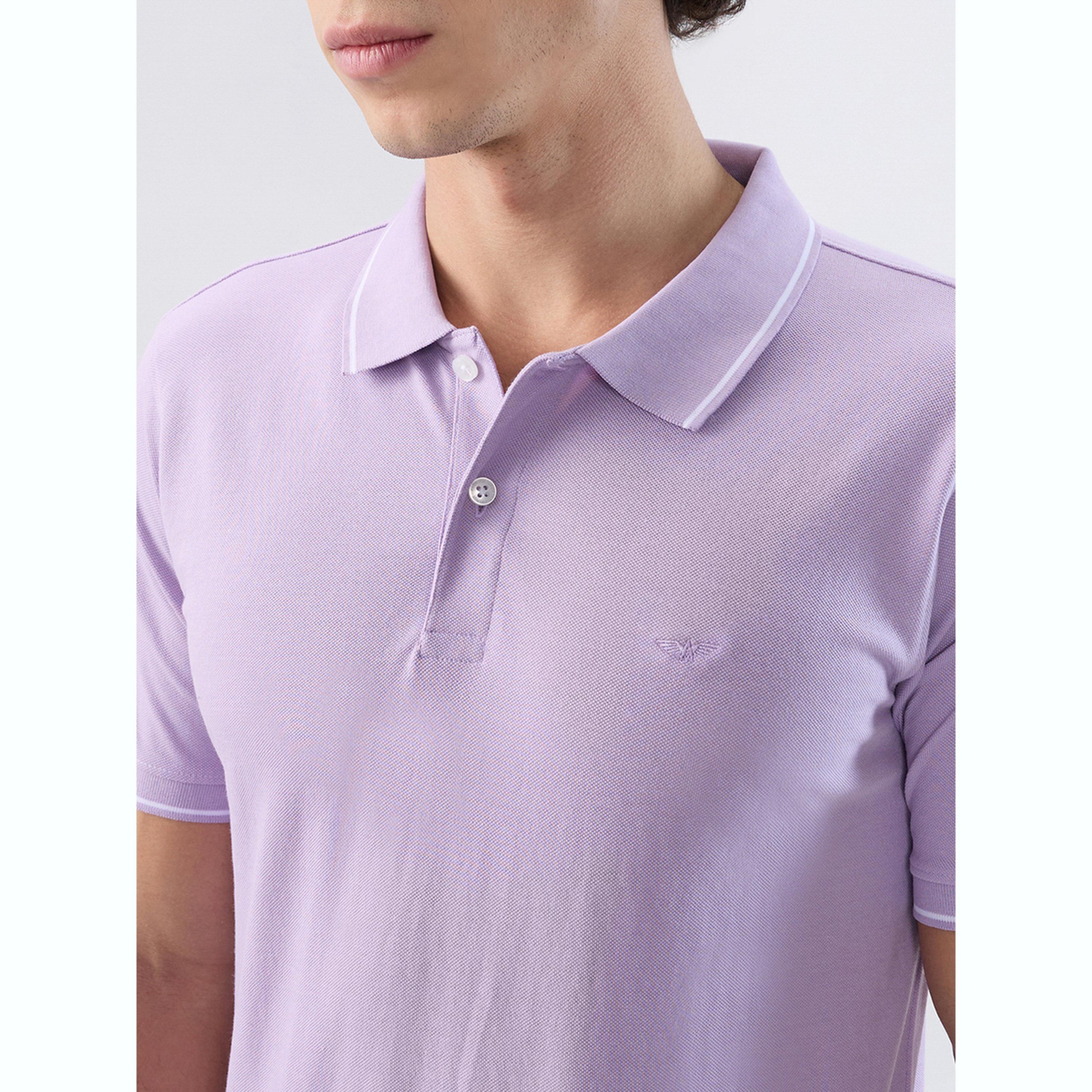 تيشيرت بولو بقصة سليم فت وتفاصيل ملونة-men-clothing-tshirtsandpolos-polos-image-6