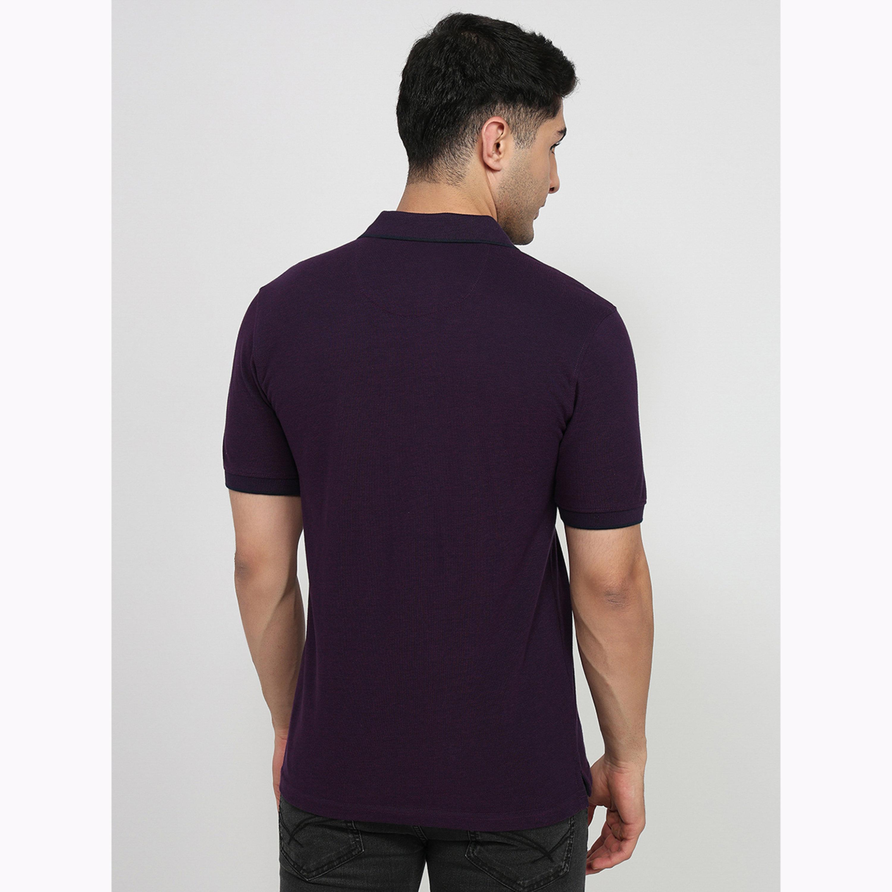 Raymond X Styli Purple Cotton Solid Polo-men-clothing-tshirtsandpolos-polos-image-4