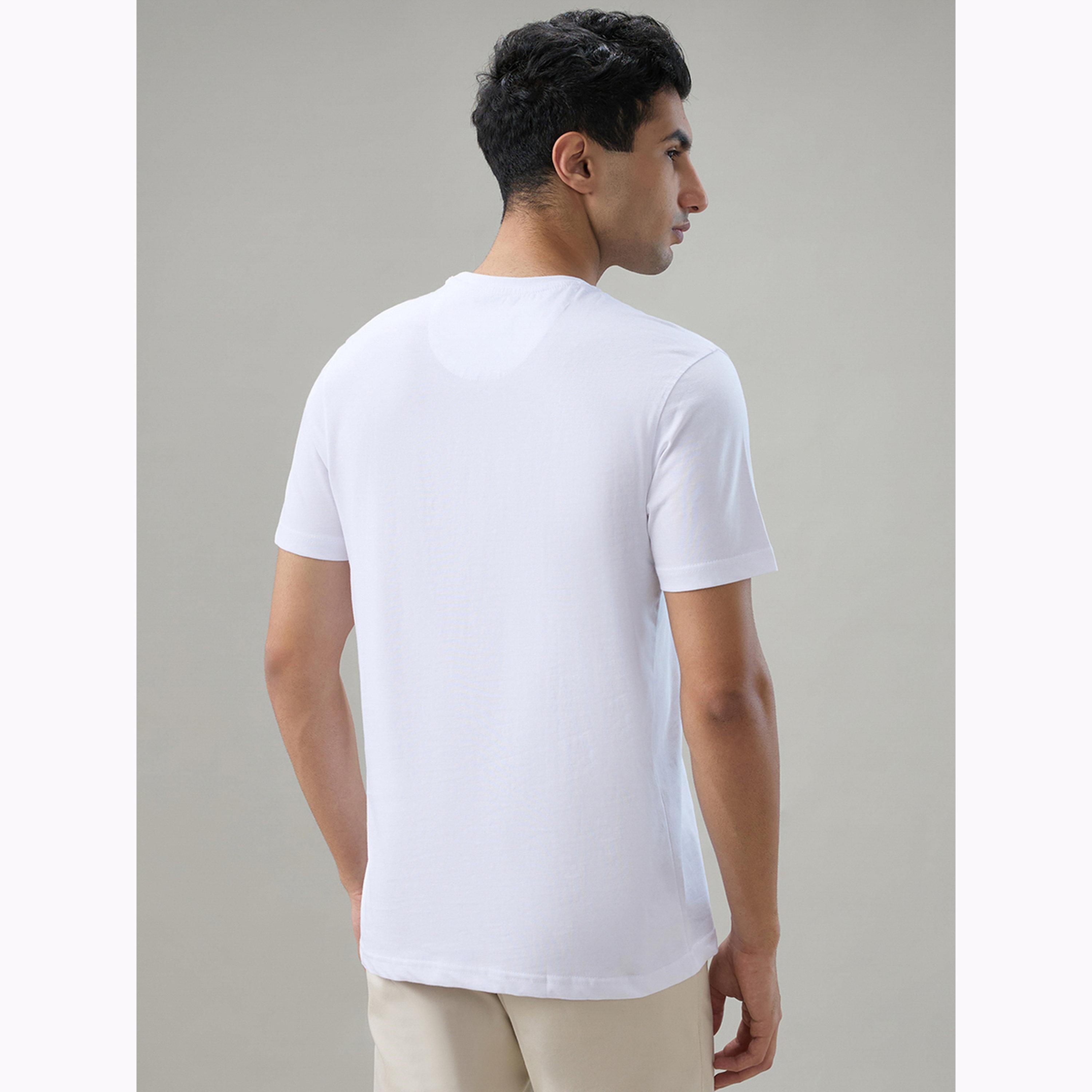 Raymond X Styli White Crew Neck Cotton T-Shirt-men-clothing-tshirtsandpolos-tshirts-image-4