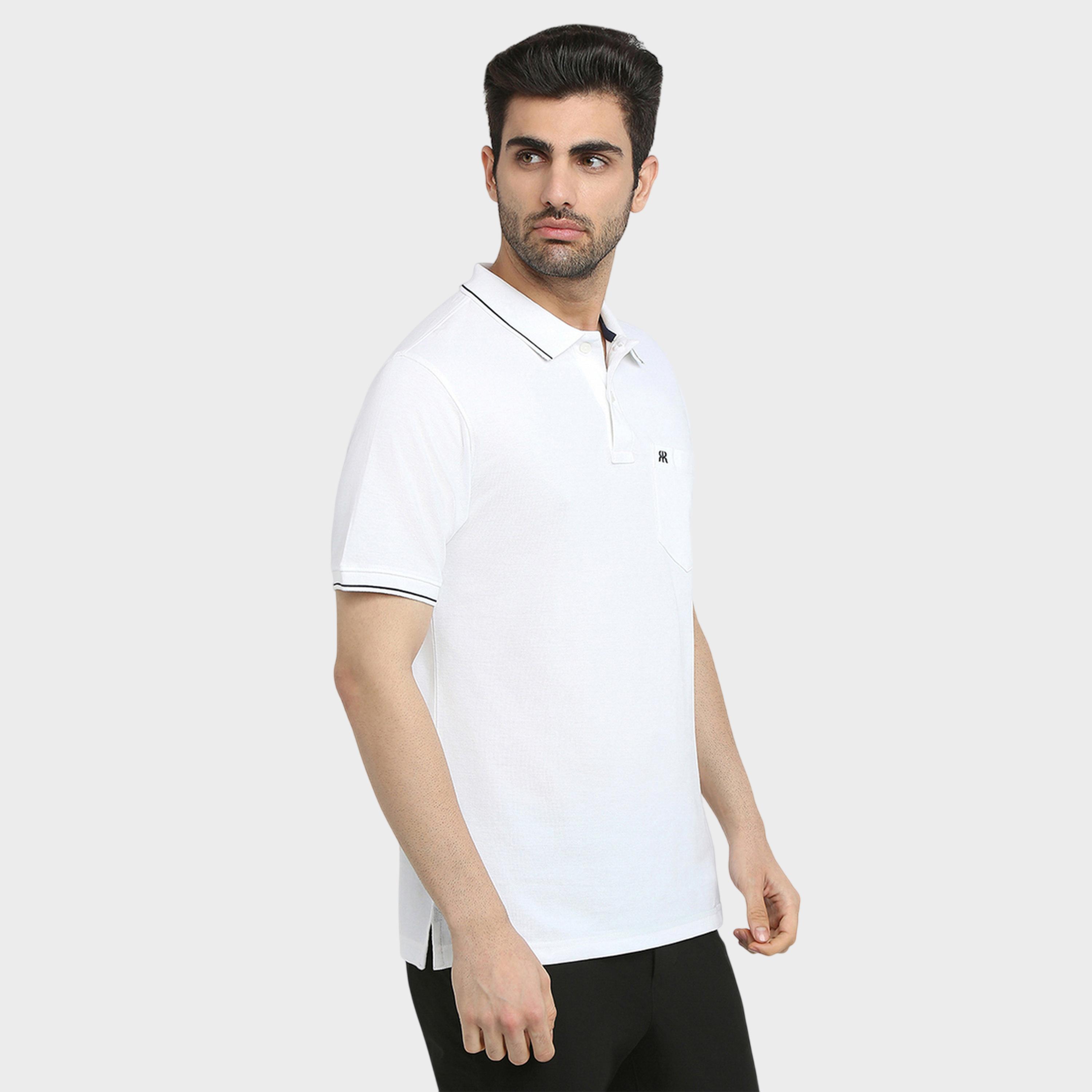 قميص بولو قطن ضيق مع جيب-men-clothing-tshirtsandpolos-polos-image-3