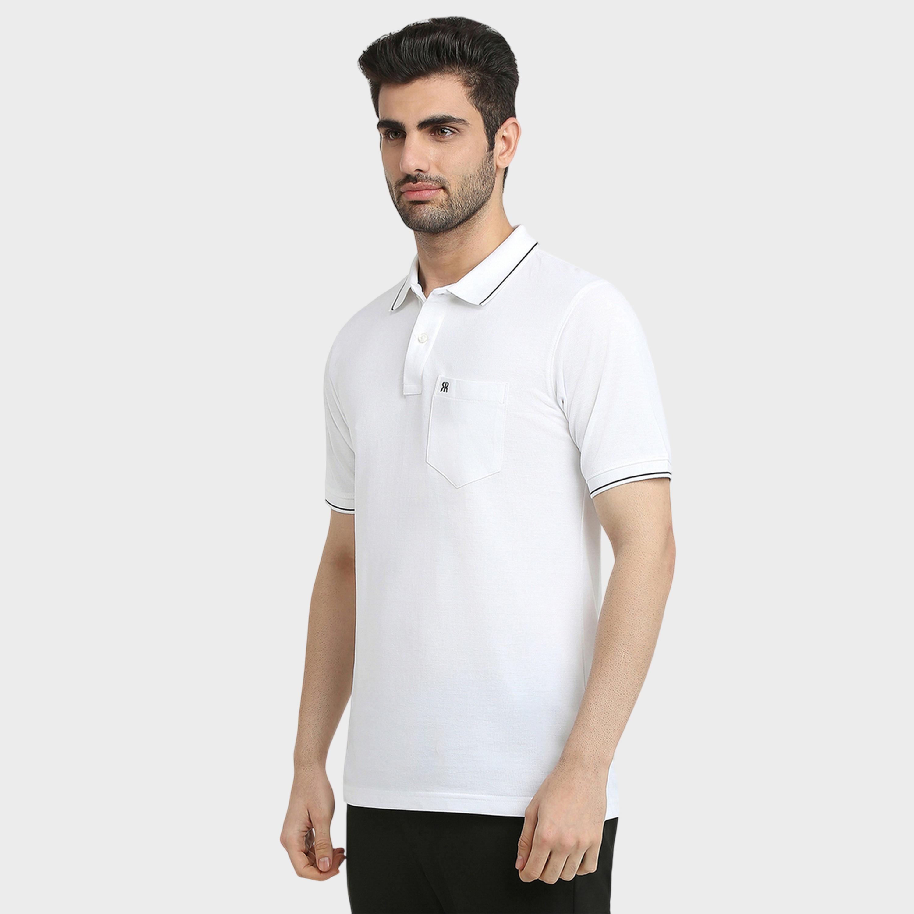 قميص بولو قطن ضيق مع جيب-men-clothing-tshirtsandpolos-polos-image-5