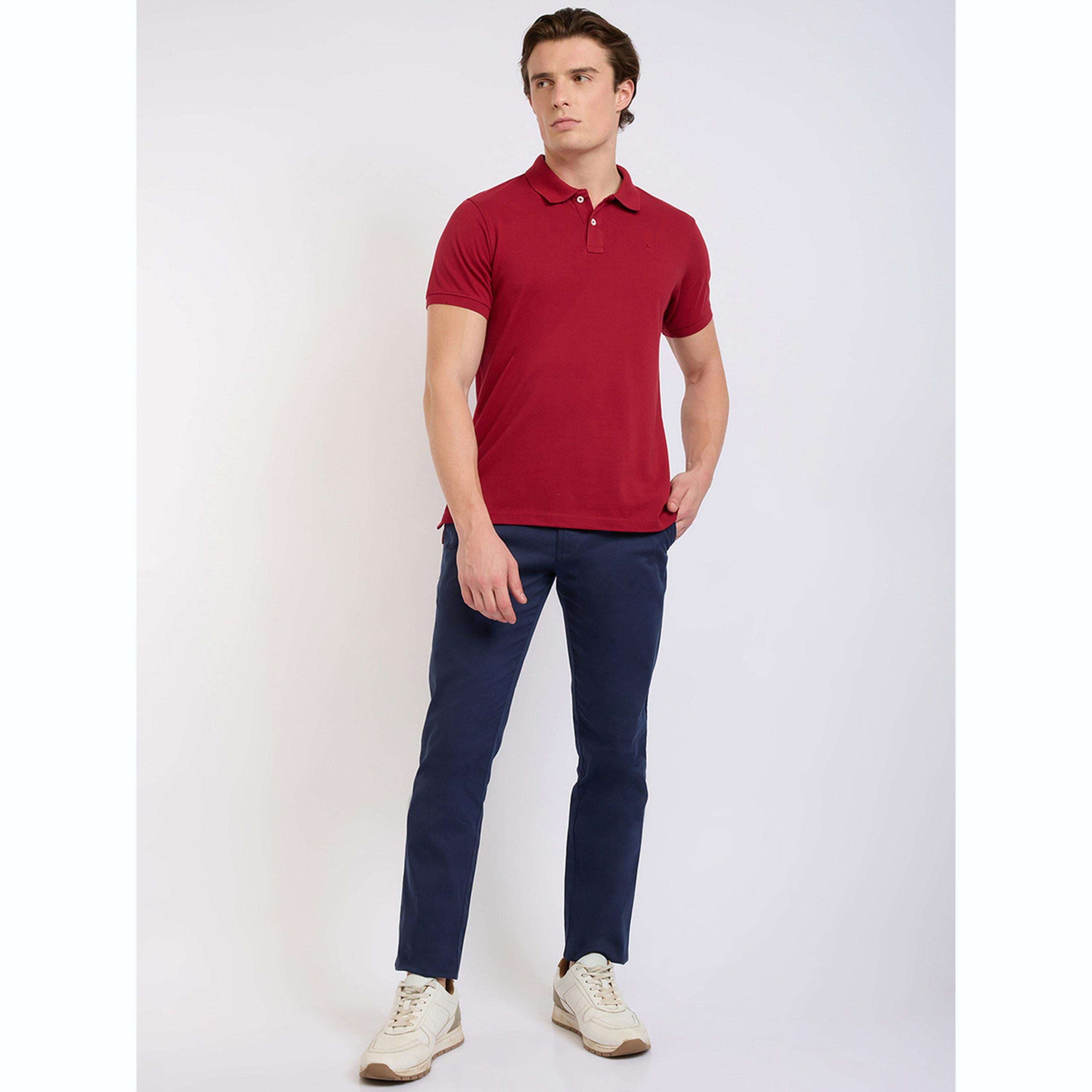 تيشيرت بولو بقصة عادية سادة-men-clothing-tshirtsandpolos-polos-image-2