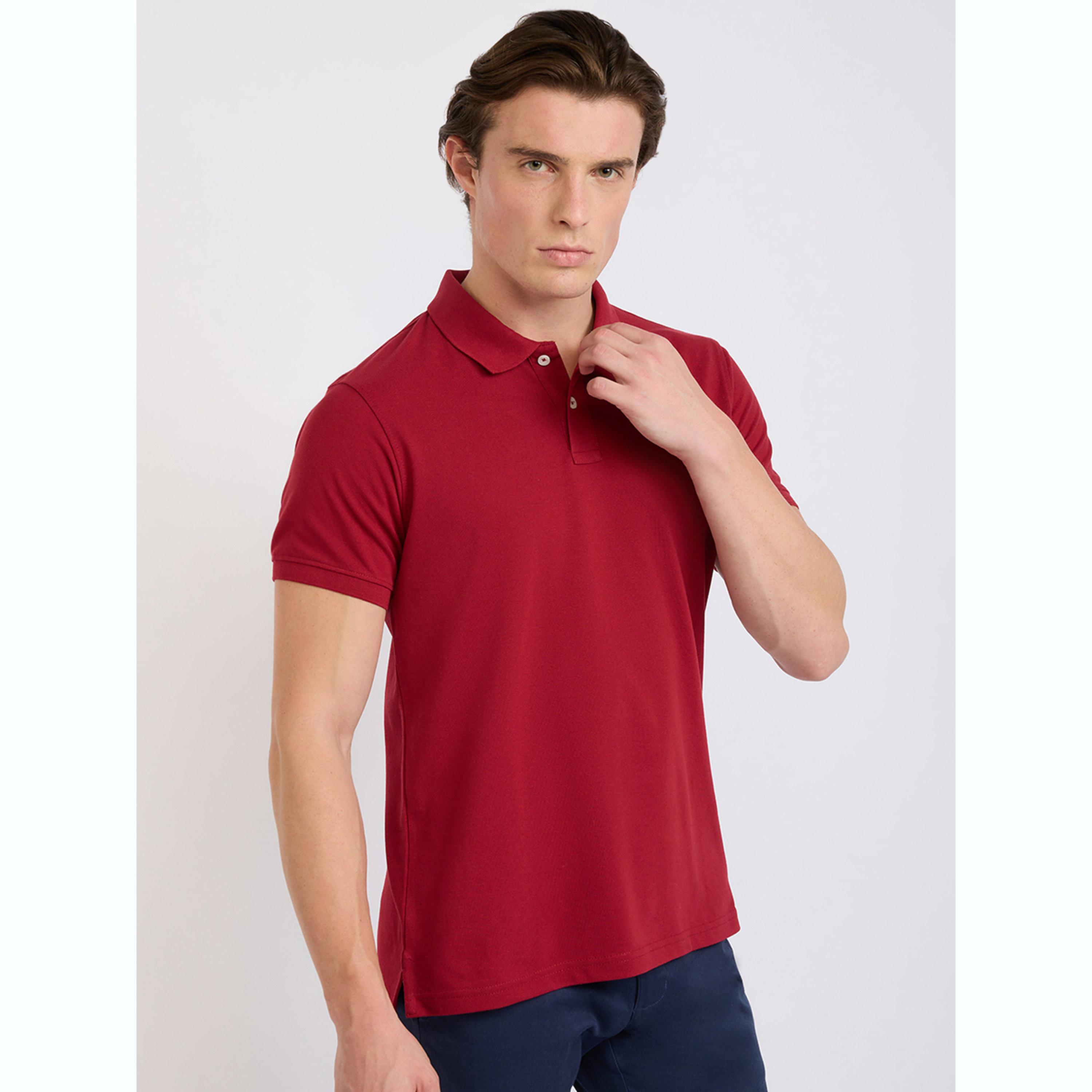 تيشيرت بولو بقصة عادية سادة-men-clothing-tshirtsandpolos-polos-image-5