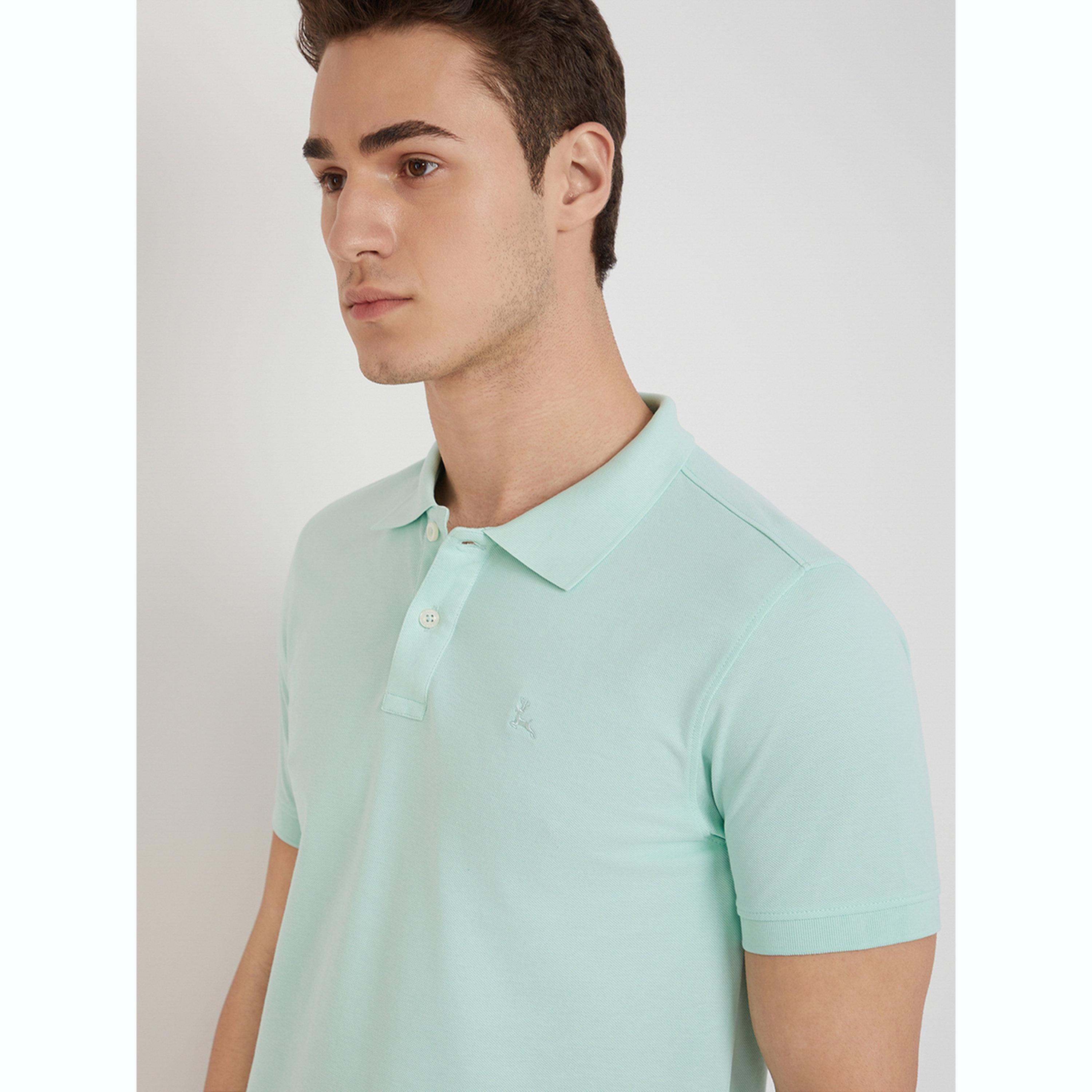 تيشيرت بولو بقصة عادية سادة-men-clothing-tshirtsandpolos-polos-image-6