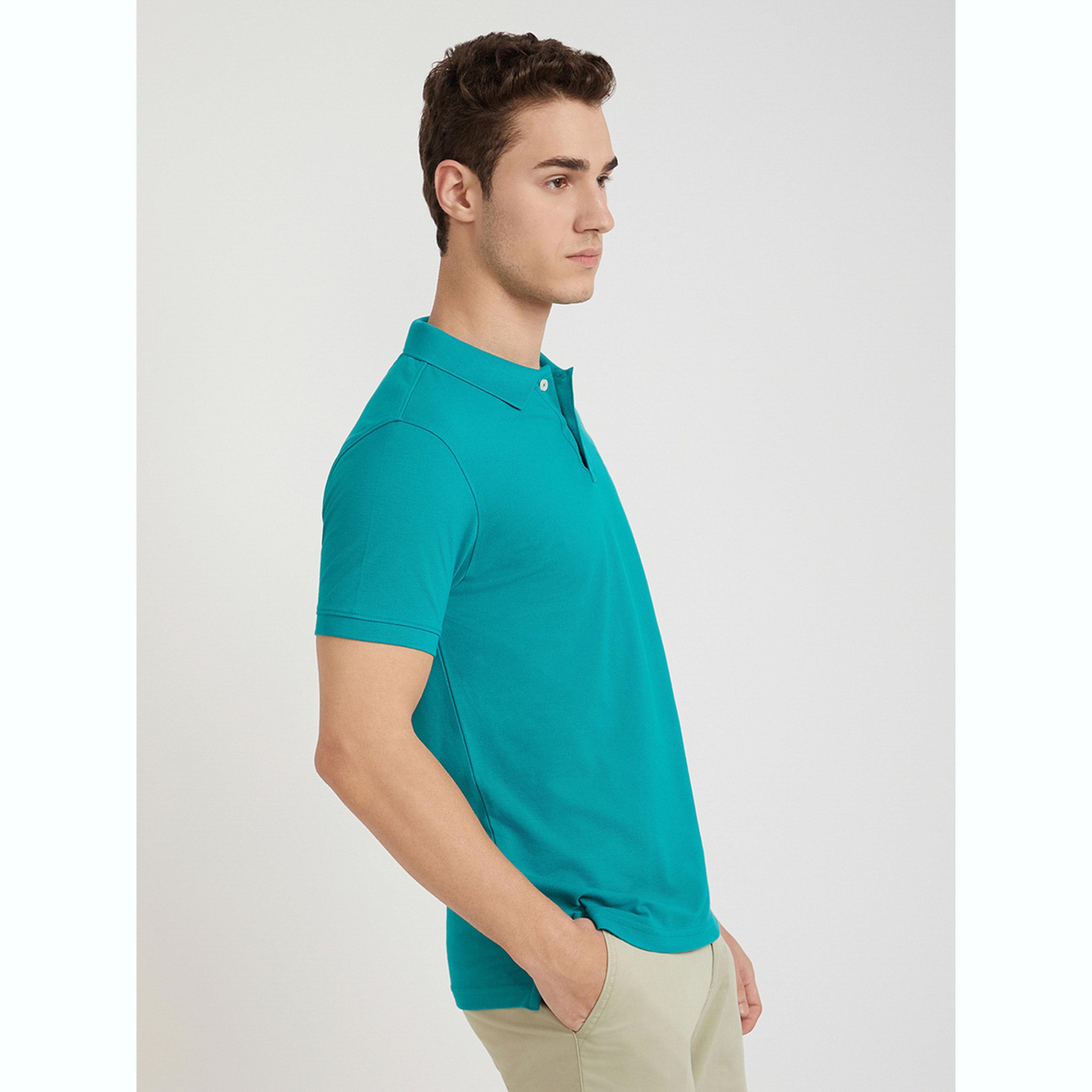 تيشيرت بولو بقصة عادية سادة-men-clothing-tshirtsandpolos-polos-image-5