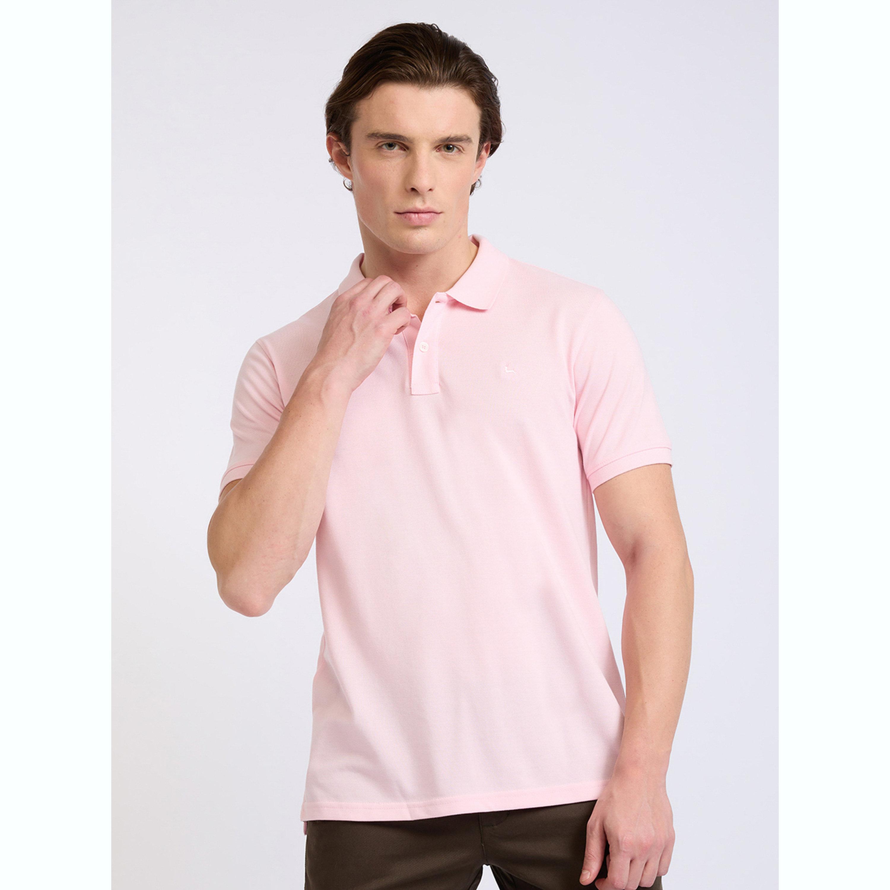 تيشيرت بولو بقصة عادية سادة-men-clothing-tshirtsandpolos-polos-image-1