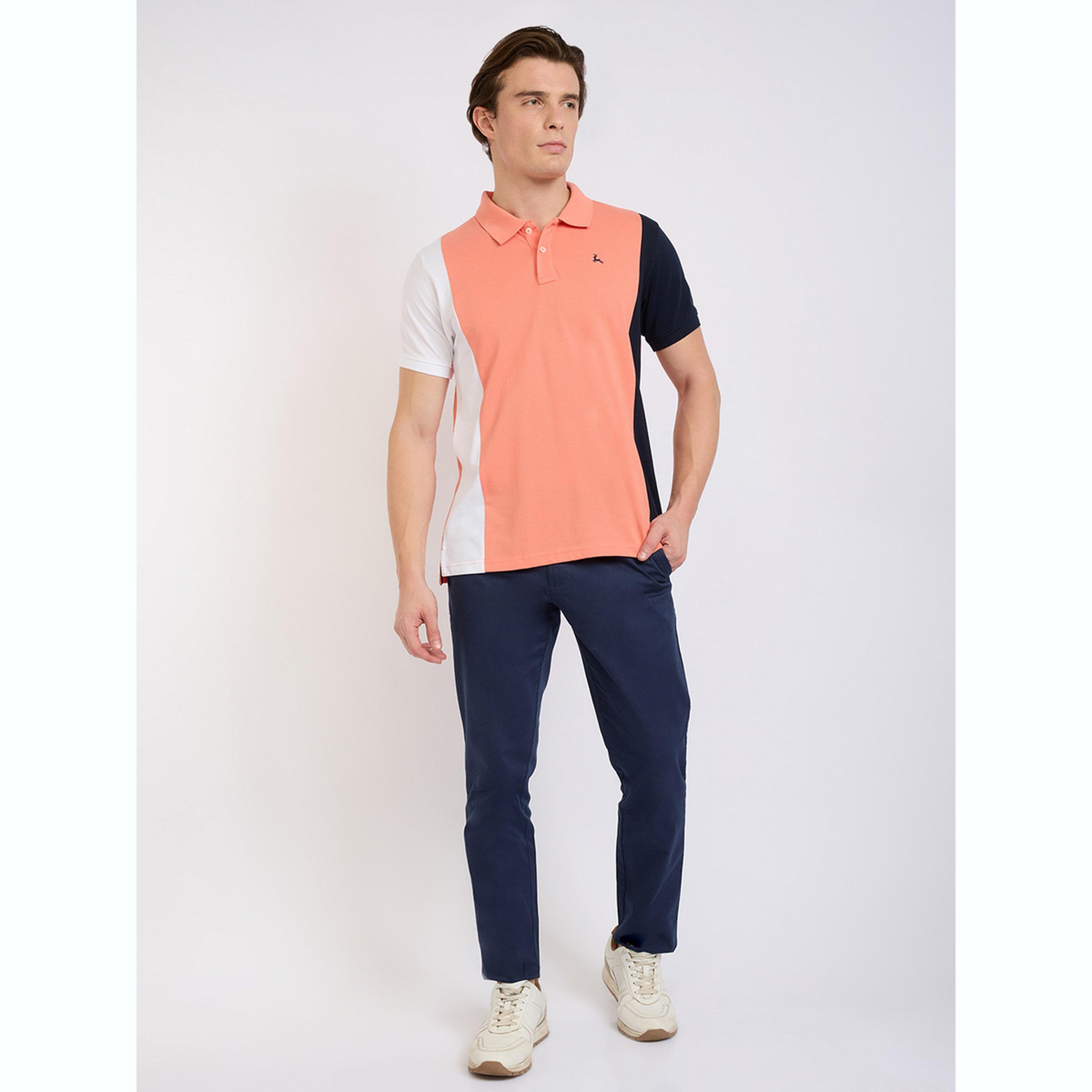 تيشيرت بولو بقصة عادية وتفاصيل خياطة-men-clothing-tshirtsandpolos-polos-image-2