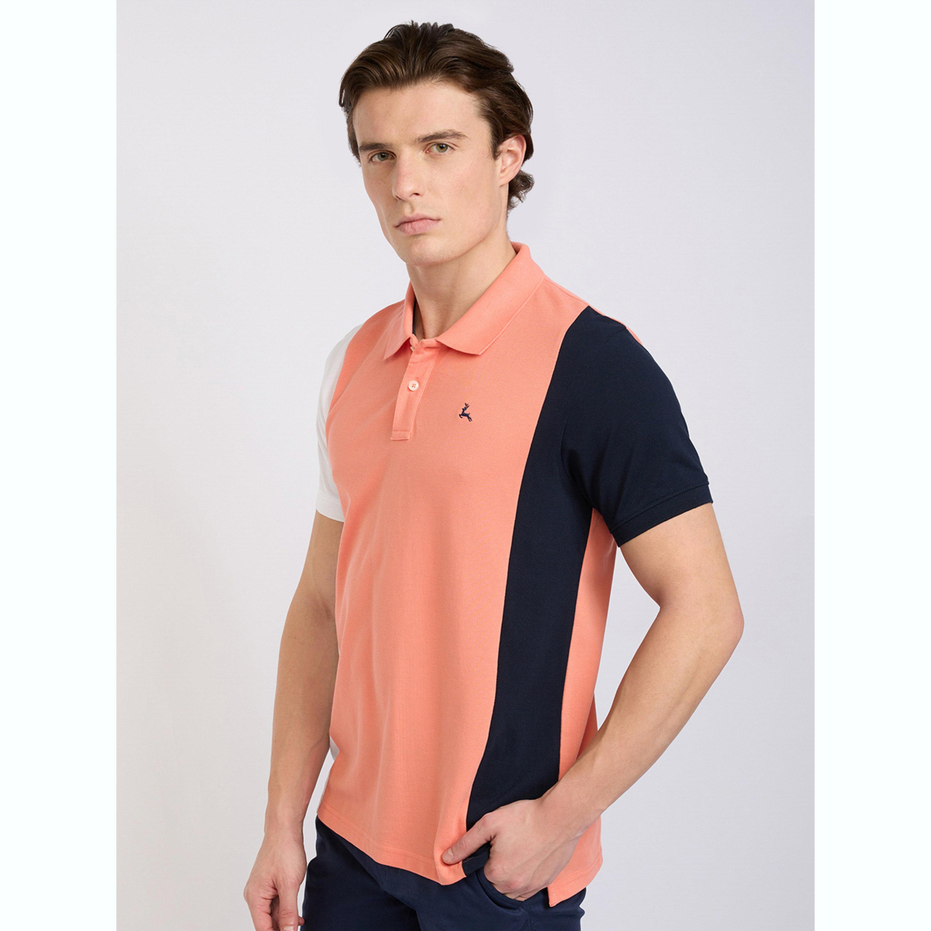 تيشيرت بولو بقصة عادية وتفاصيل خياطة-men-clothing-tshirtsandpolos-polos-image-3