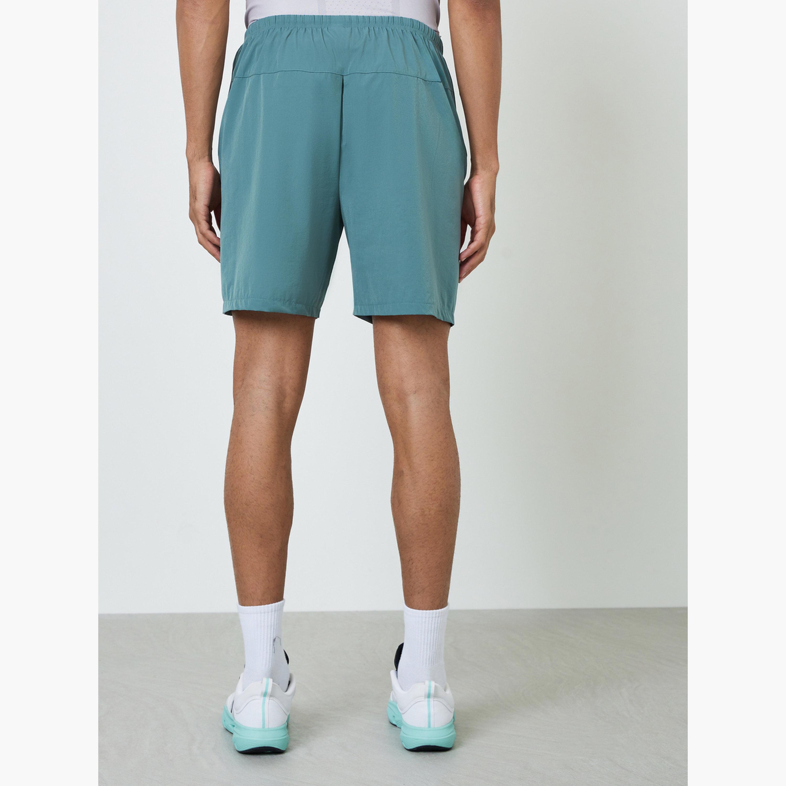 Styli Men Panelled Nylon Training Shorts-sports-men-clothing-bottoms-shorts-image-4