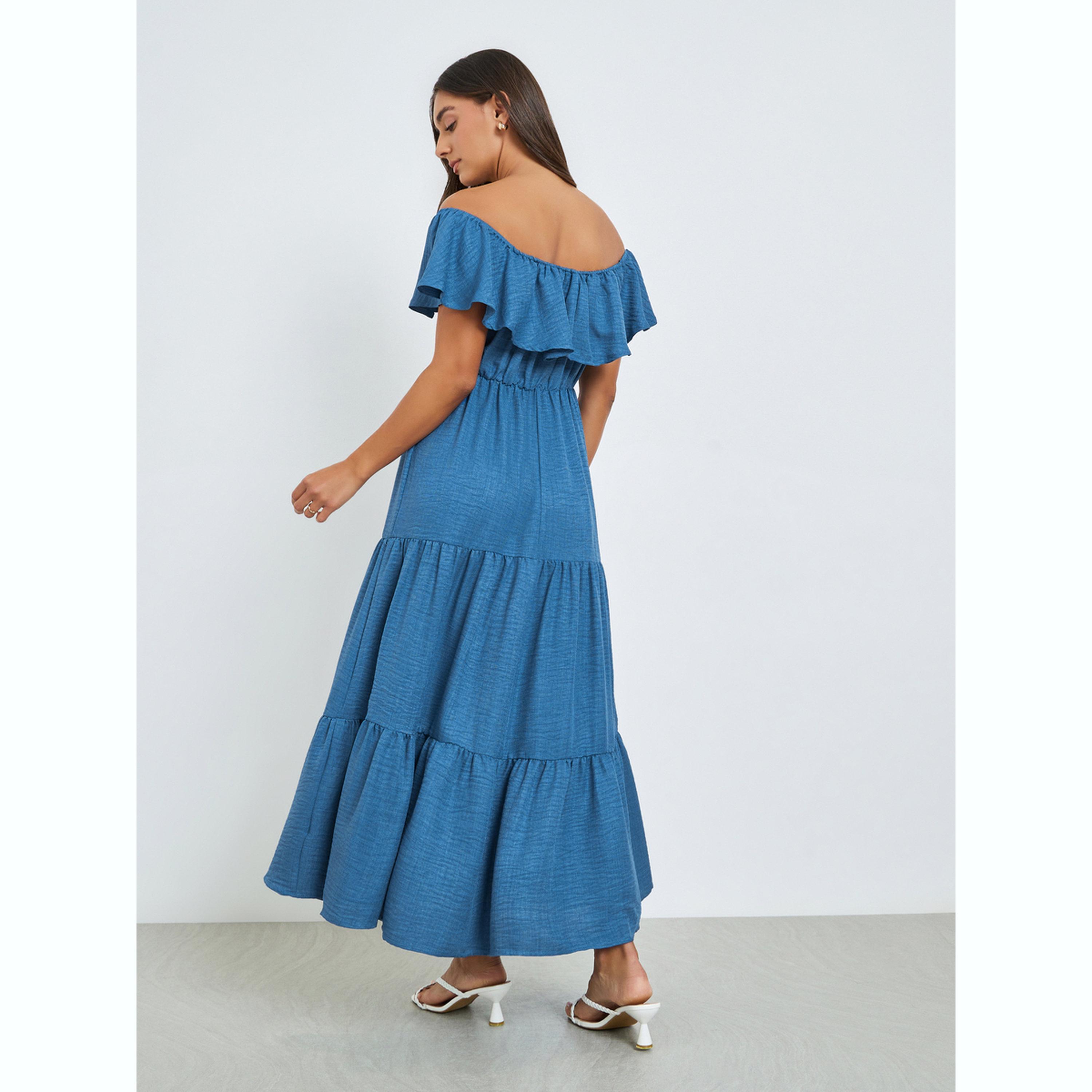 فستان طويل متعدد الطبقات ومكشوف الكتفين-women-clothing-dresses-image-4