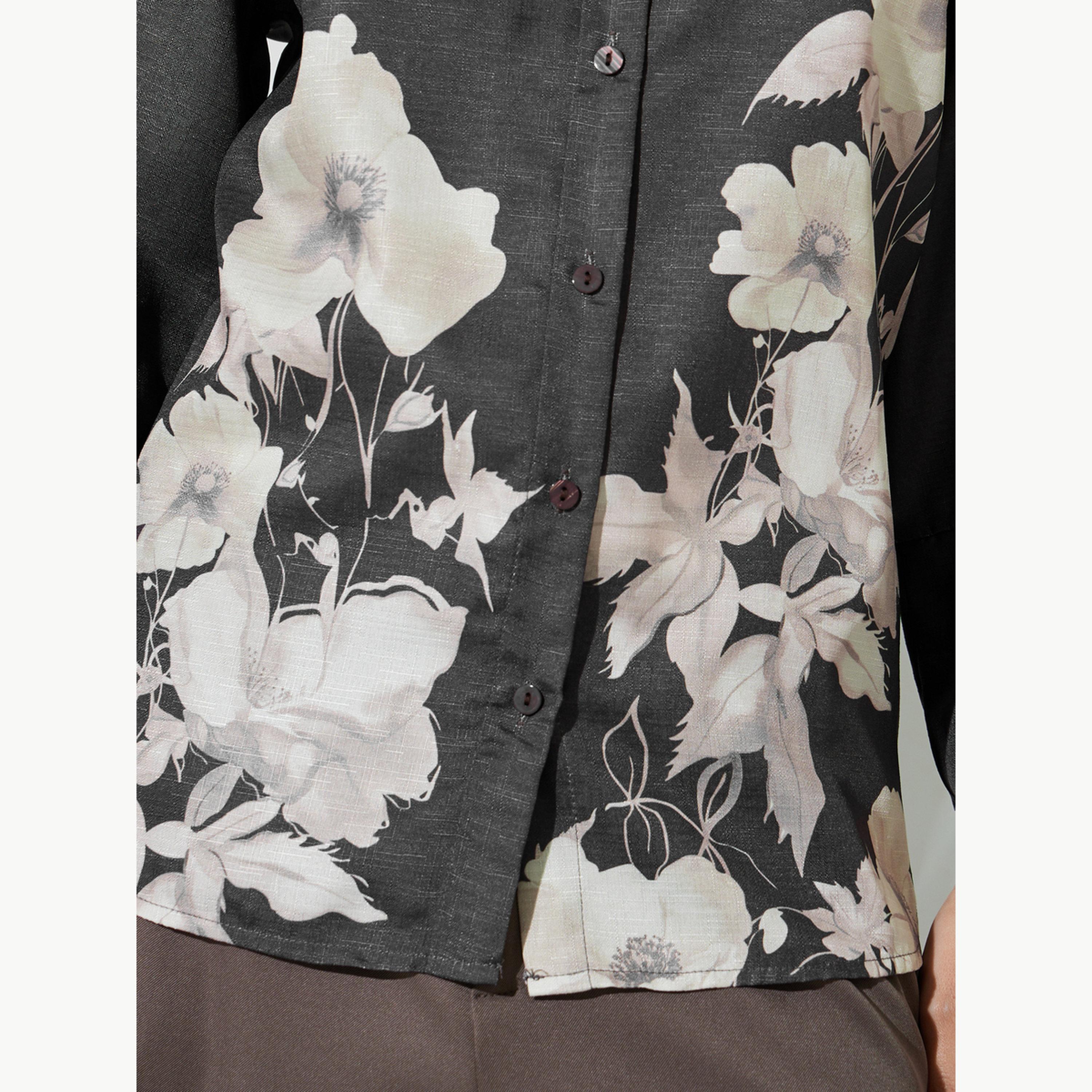 بلوزة بطبعة زهور وأكمام بطول 3/4-women-clothing-shirtsandblouses-shirts-image-5