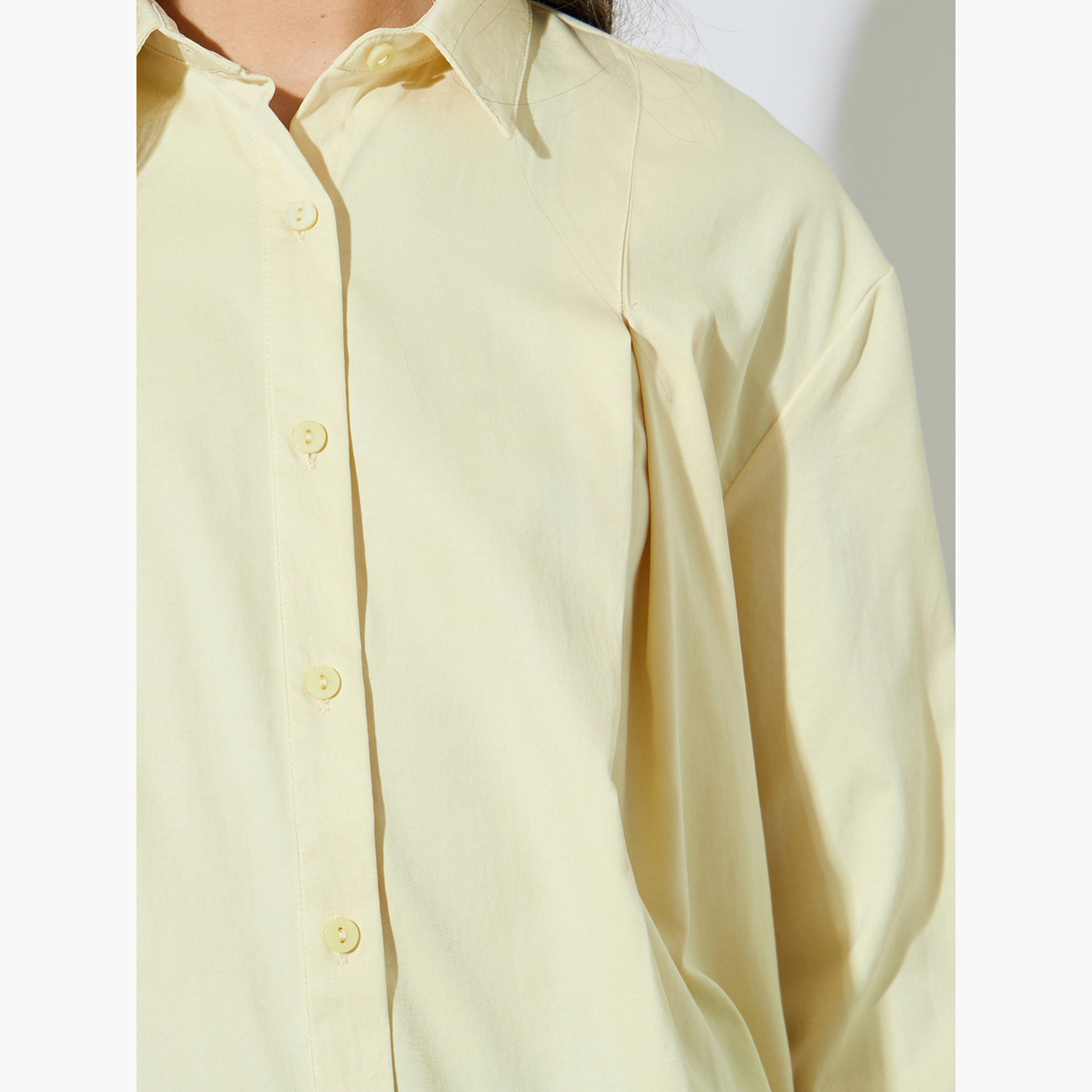 ستايلي - قميص أصفر طويل الأكمام-women-clothing-shirtsandblouses-shirts-image-6