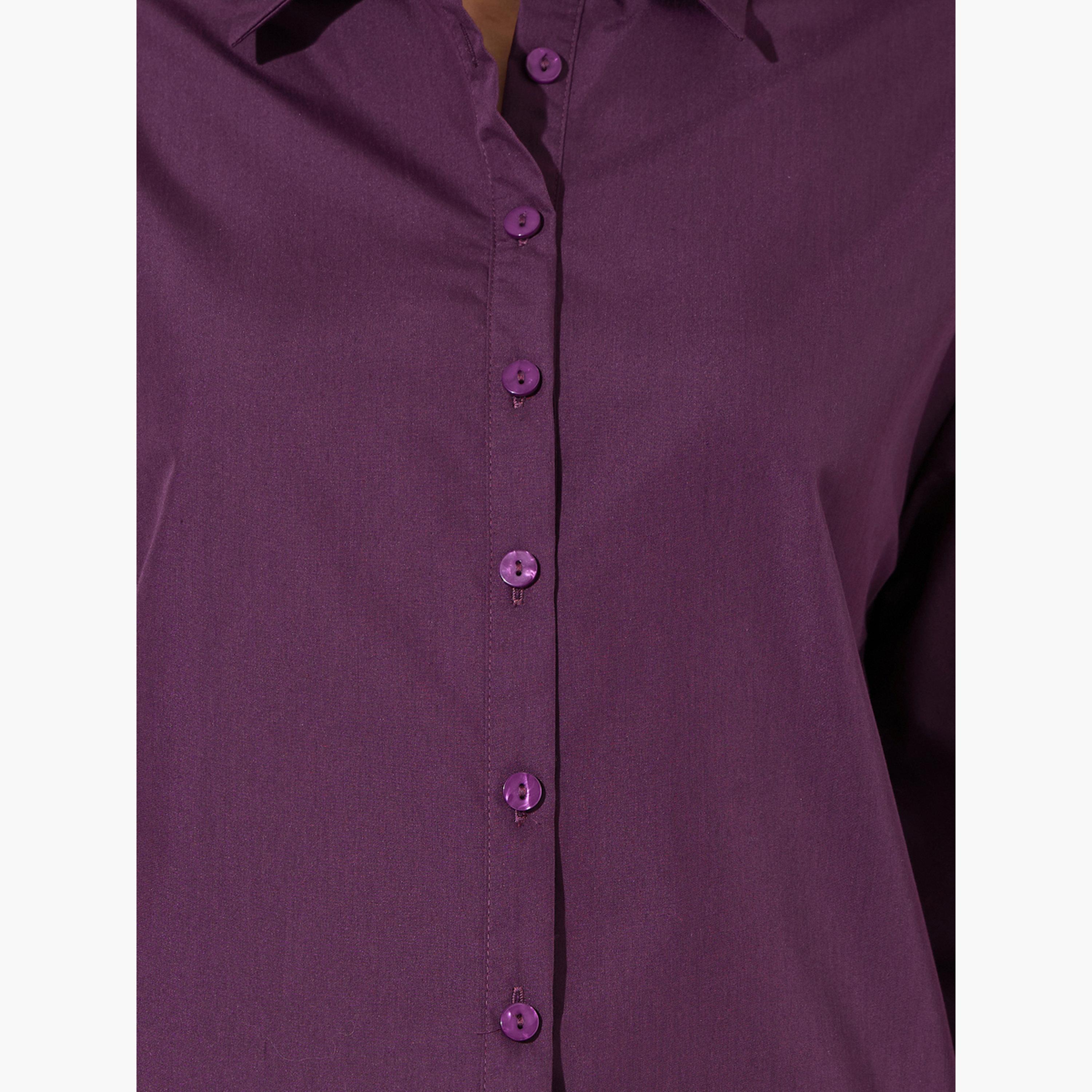 بلوزة بأزرار وأكمام واسعة-women-clothing-shirtsandblouses-shirts-image-5