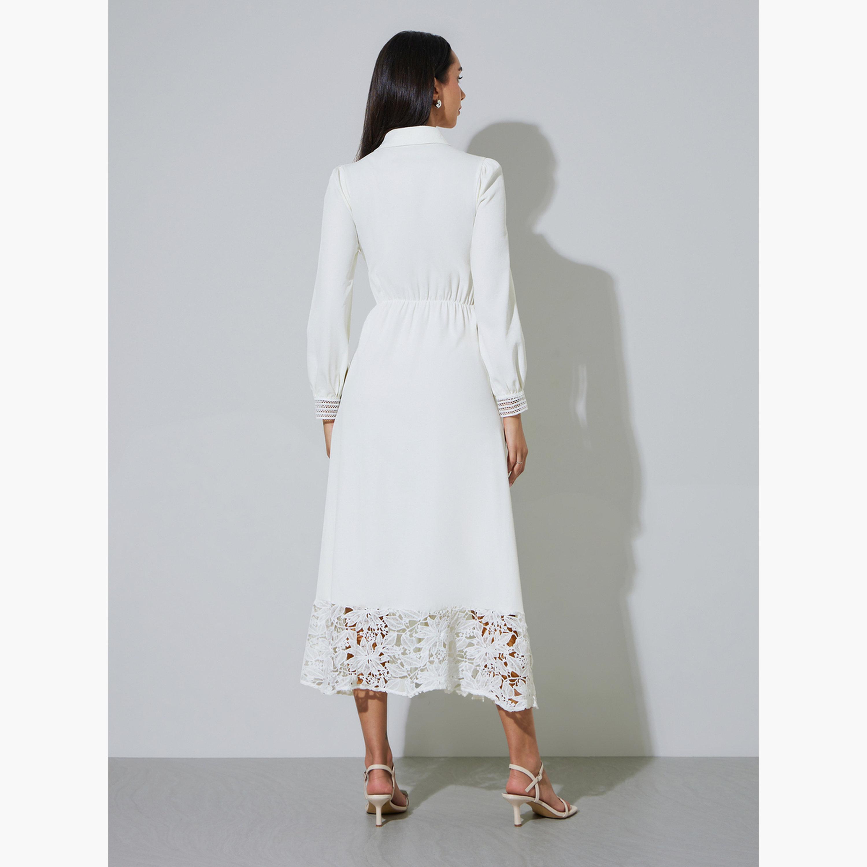 فستان طويل بلوزة بتفاصيل دانتيل-women-clothing-dresses-image-4