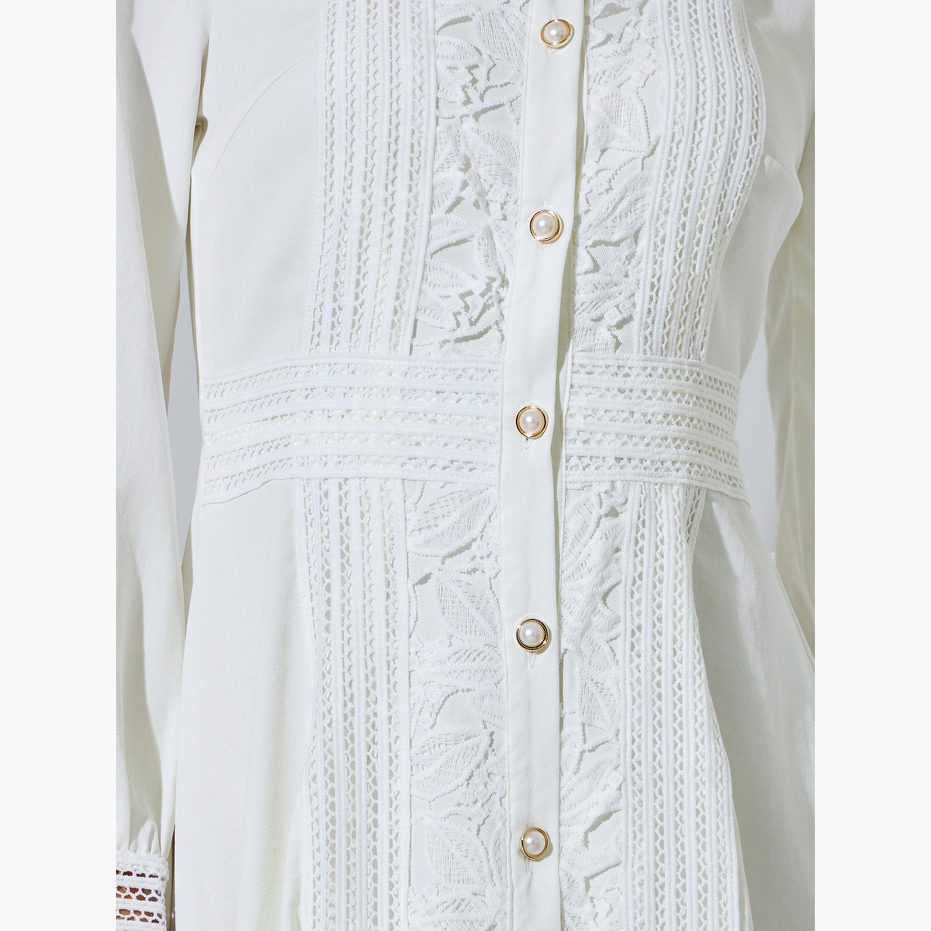 فستان طويل بلوزة بتفاصيل دانتيل-women-clothing-dresses-image-5