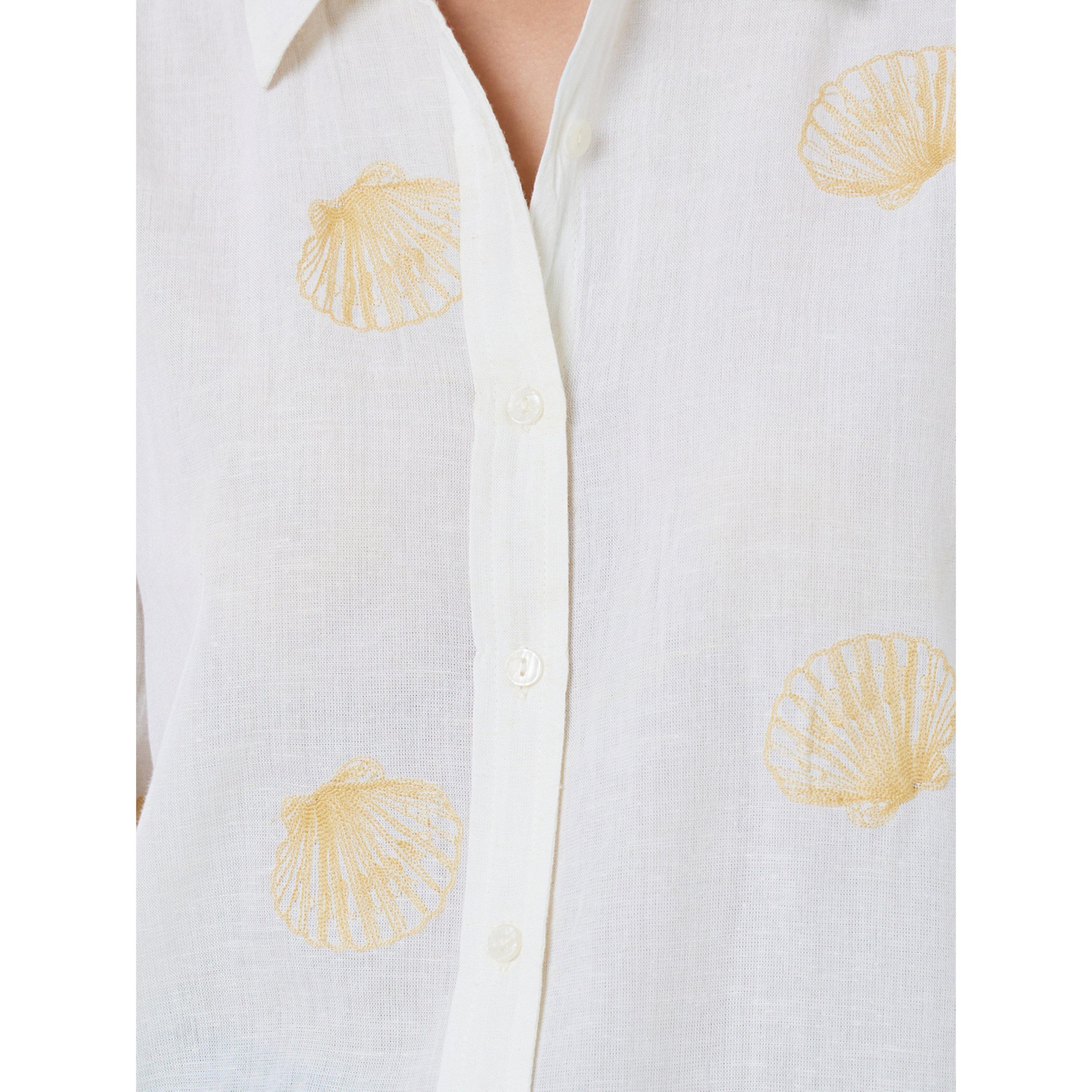Styli Off-White Shell Embroidered Relaxed Fit Shirt-women-clothing-shirtsandblouses-shirts-image-5