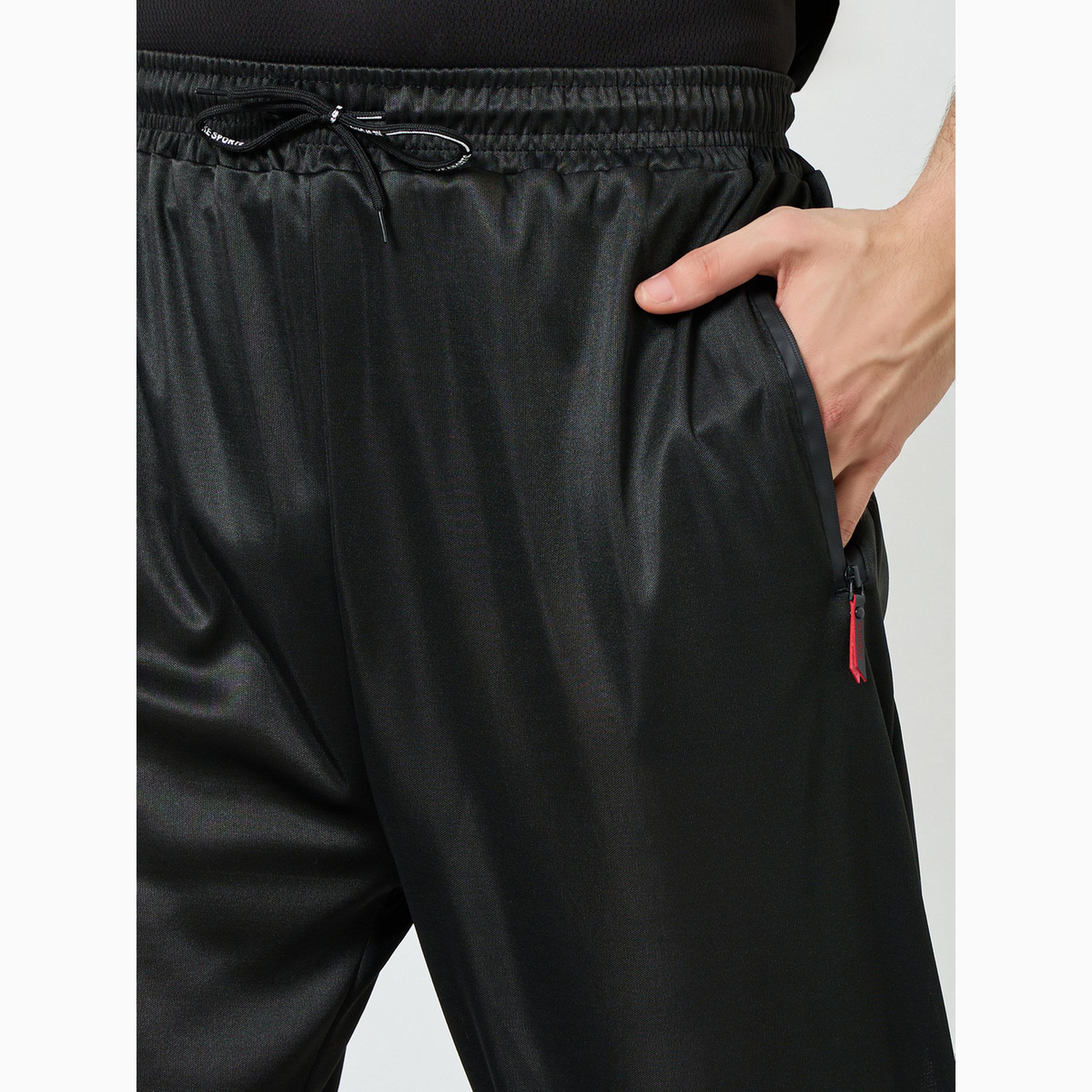 Styli Men Active Track Pants with Zipper Pockets-sports-men-clothing-bottoms-joggers-image-3