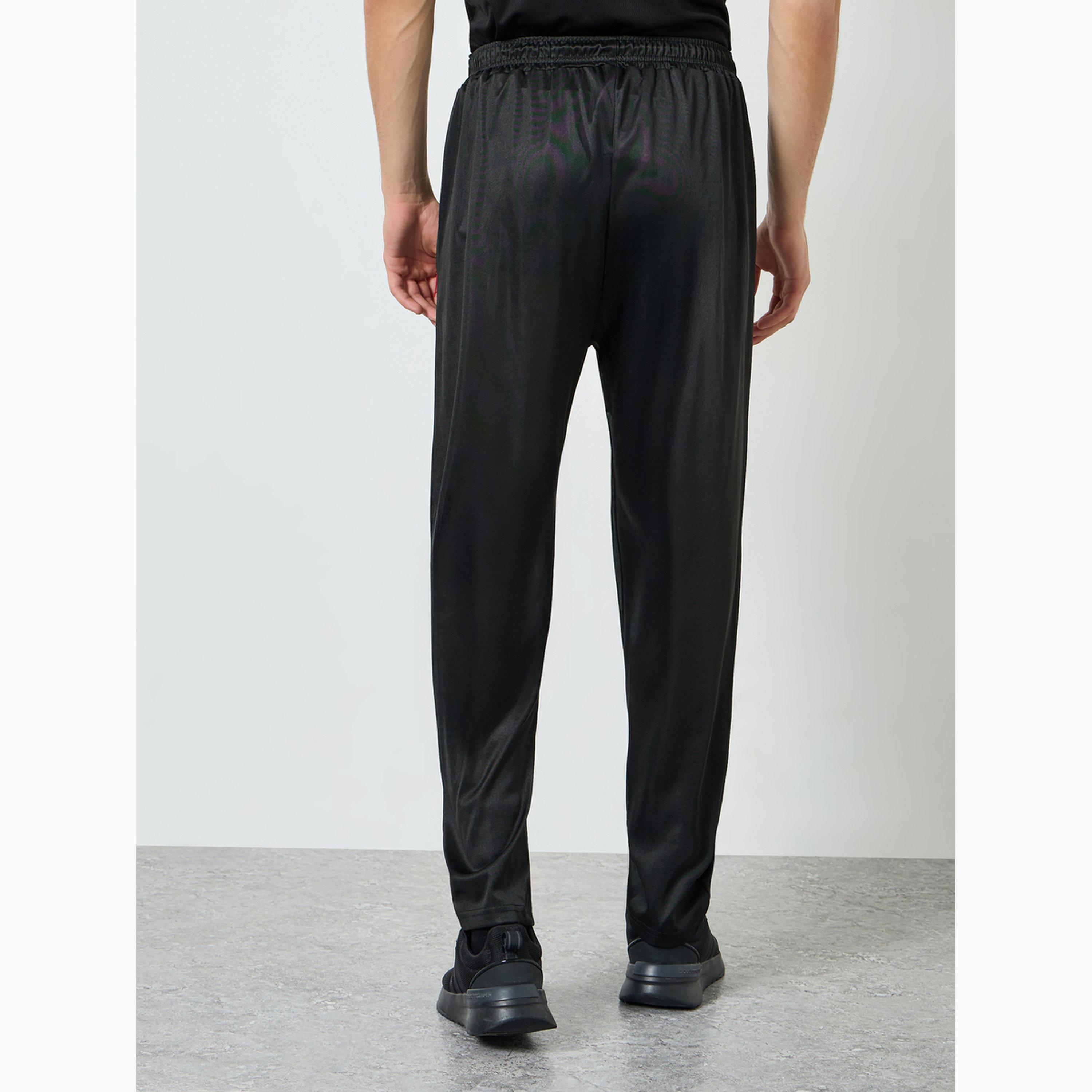 Styli Men Active Track Pants with Zipper Pockets-sports-men-clothing-bottoms-joggers-image-4